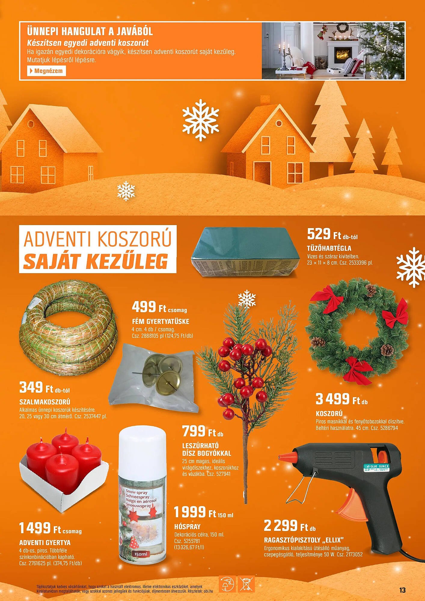 OBI akciós újság (2025-11-21 - 2025-11-23)