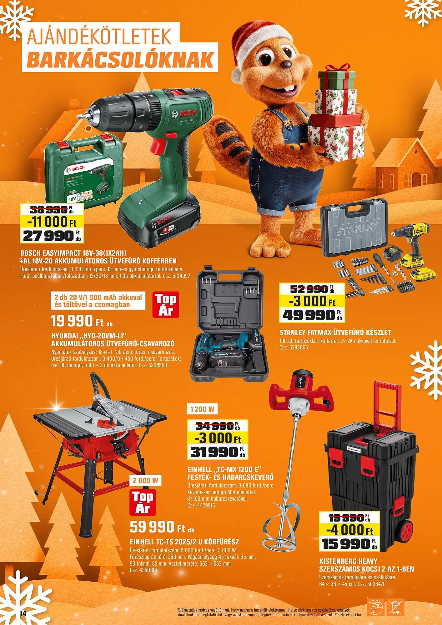 OBI akciós újság (2025-11-21 - 2025-11-23)