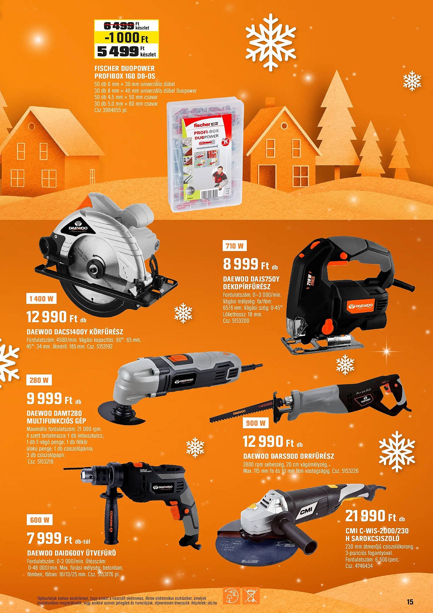 OBI akciós újság (2025-11-21 - 2025-11-23)