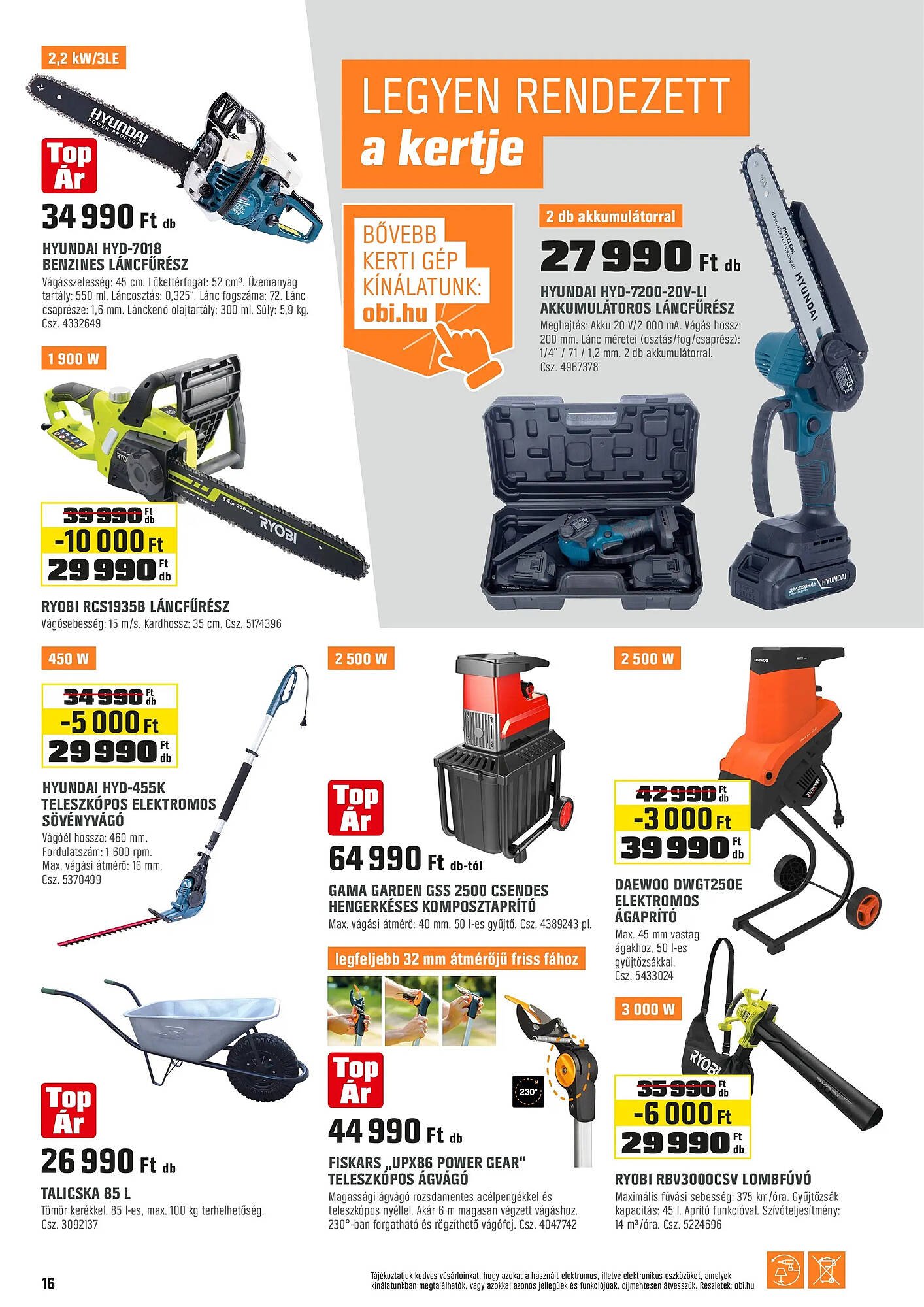 OBI akciós újság (2025-11-21 - 2025-11-23)
