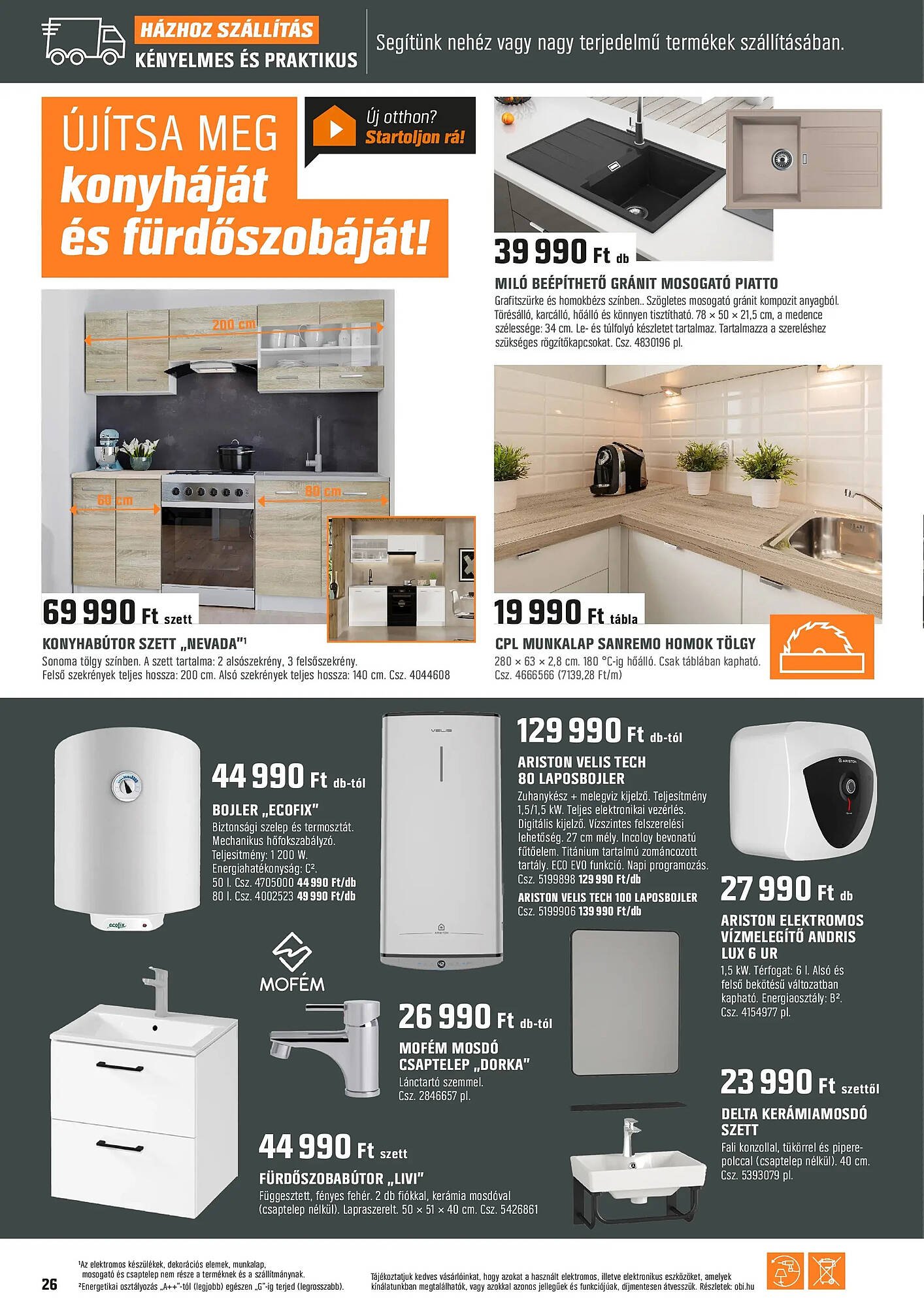 OBI akciós újság (2025-11-21 - 2025-11-23)