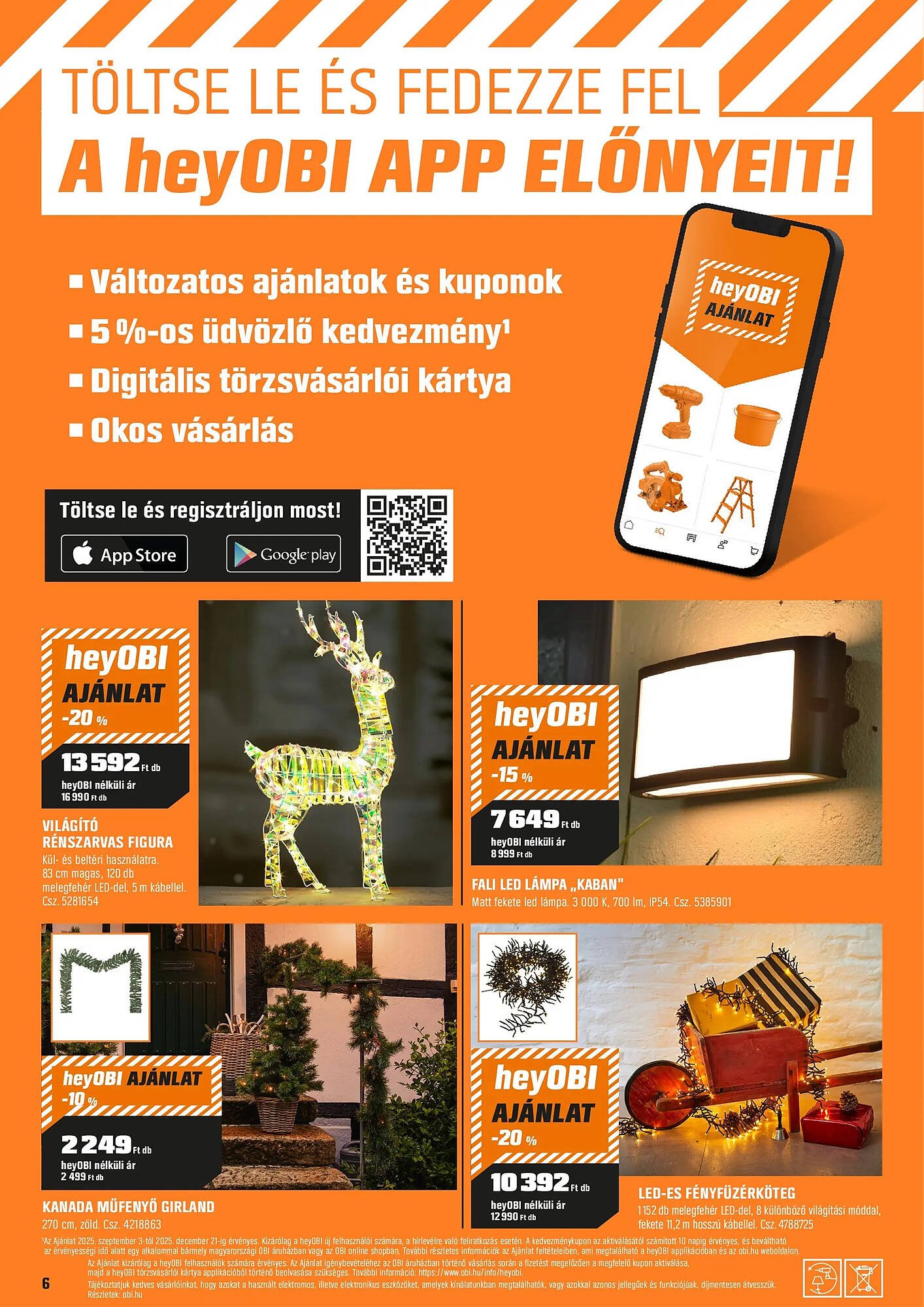 OBI akciós újság (2025-11-21 - 2025-11-23)