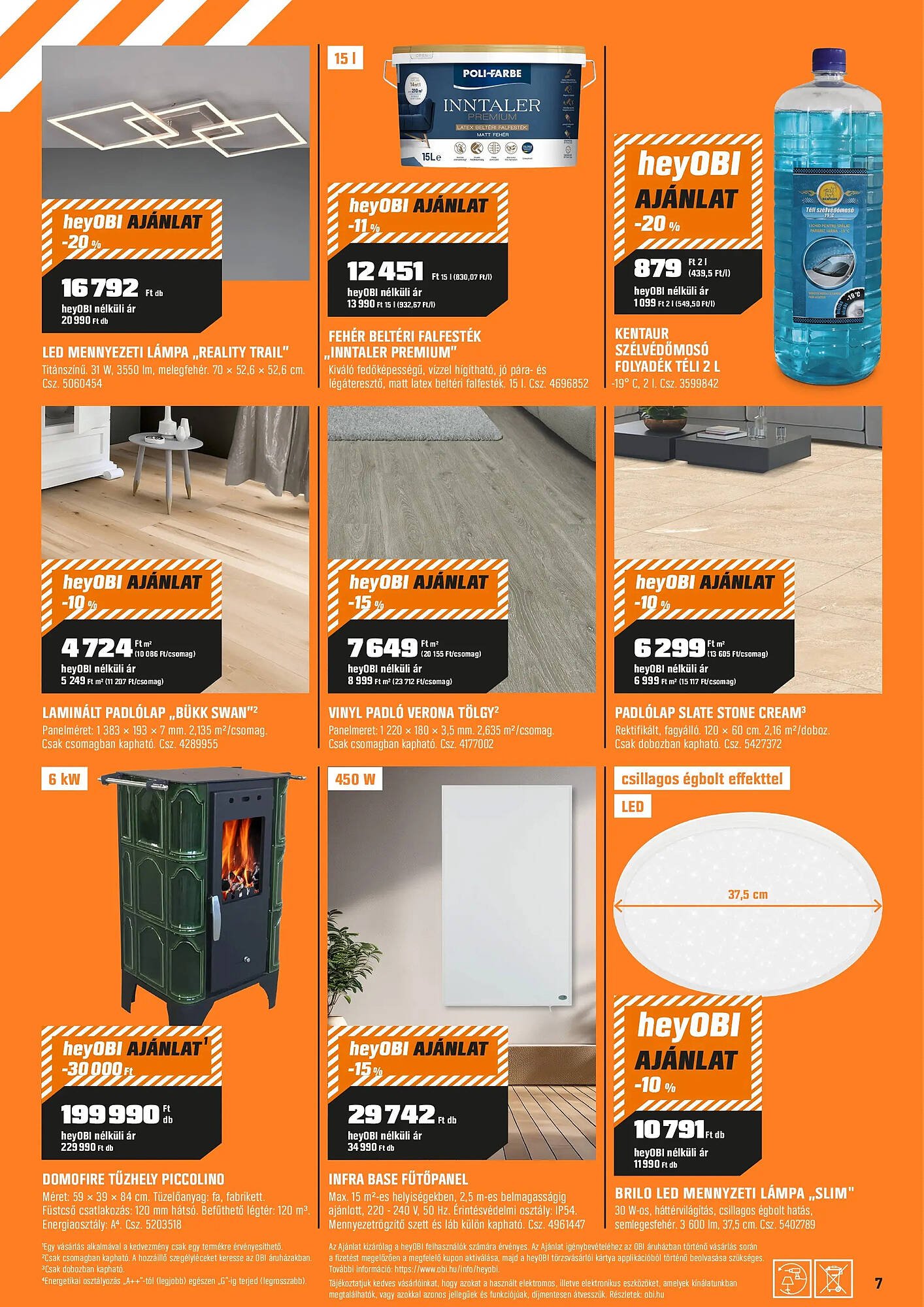 OBI akciós újság (2025-11-21 - 2025-11-23)