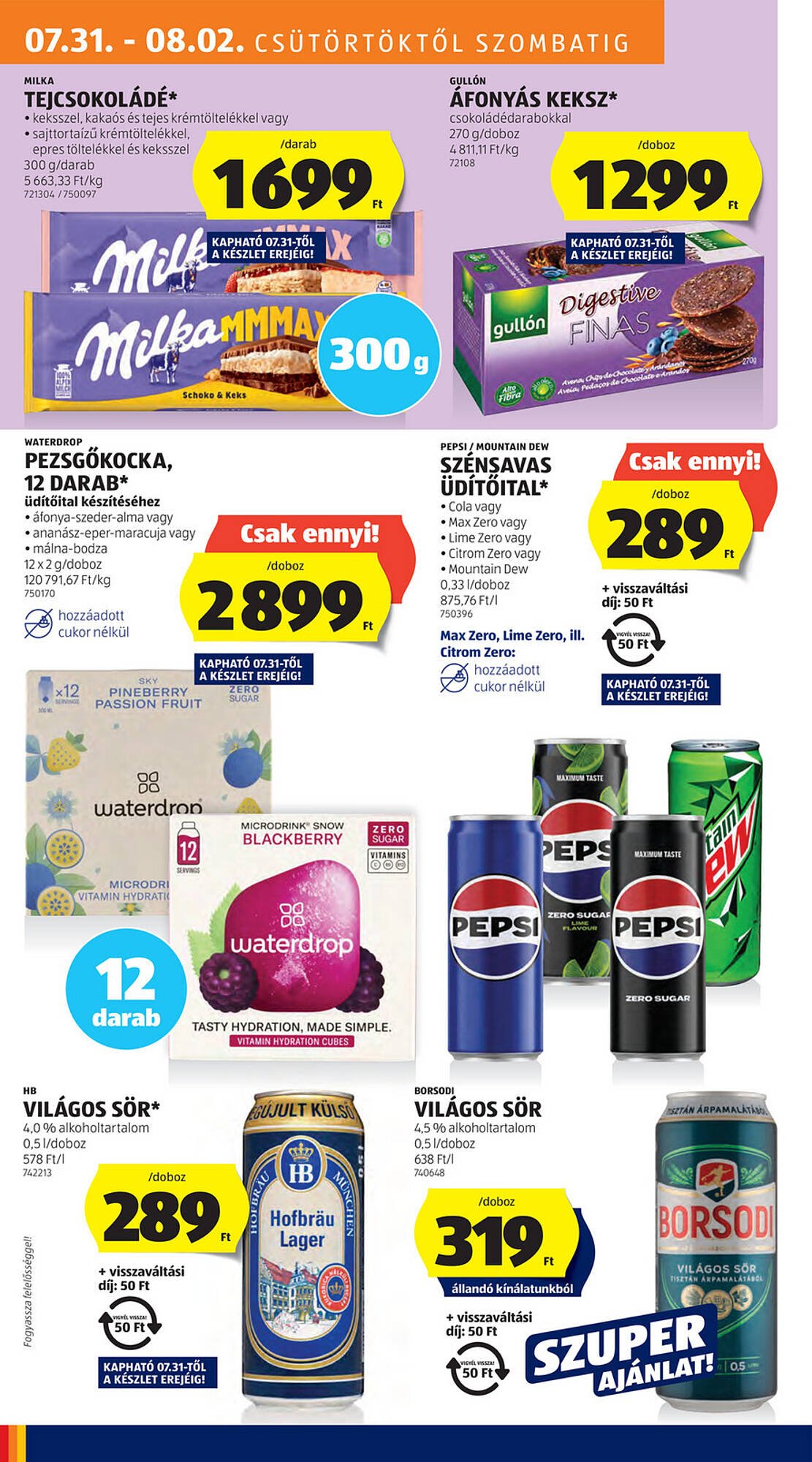 ALDI akciós újság (2025-07-31 - 2025-08-06)