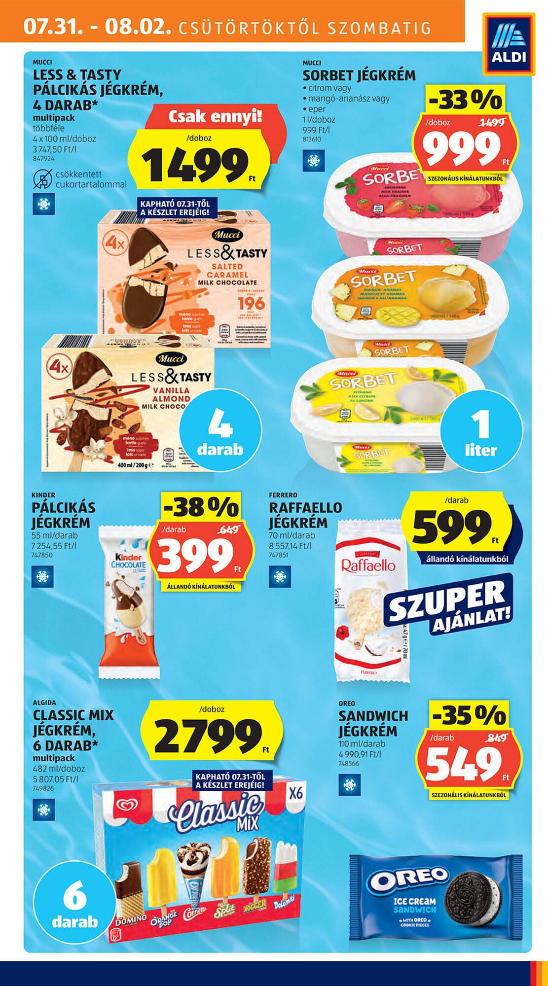 ALDI akciós újság (2025-07-31 - 2025-08-06)