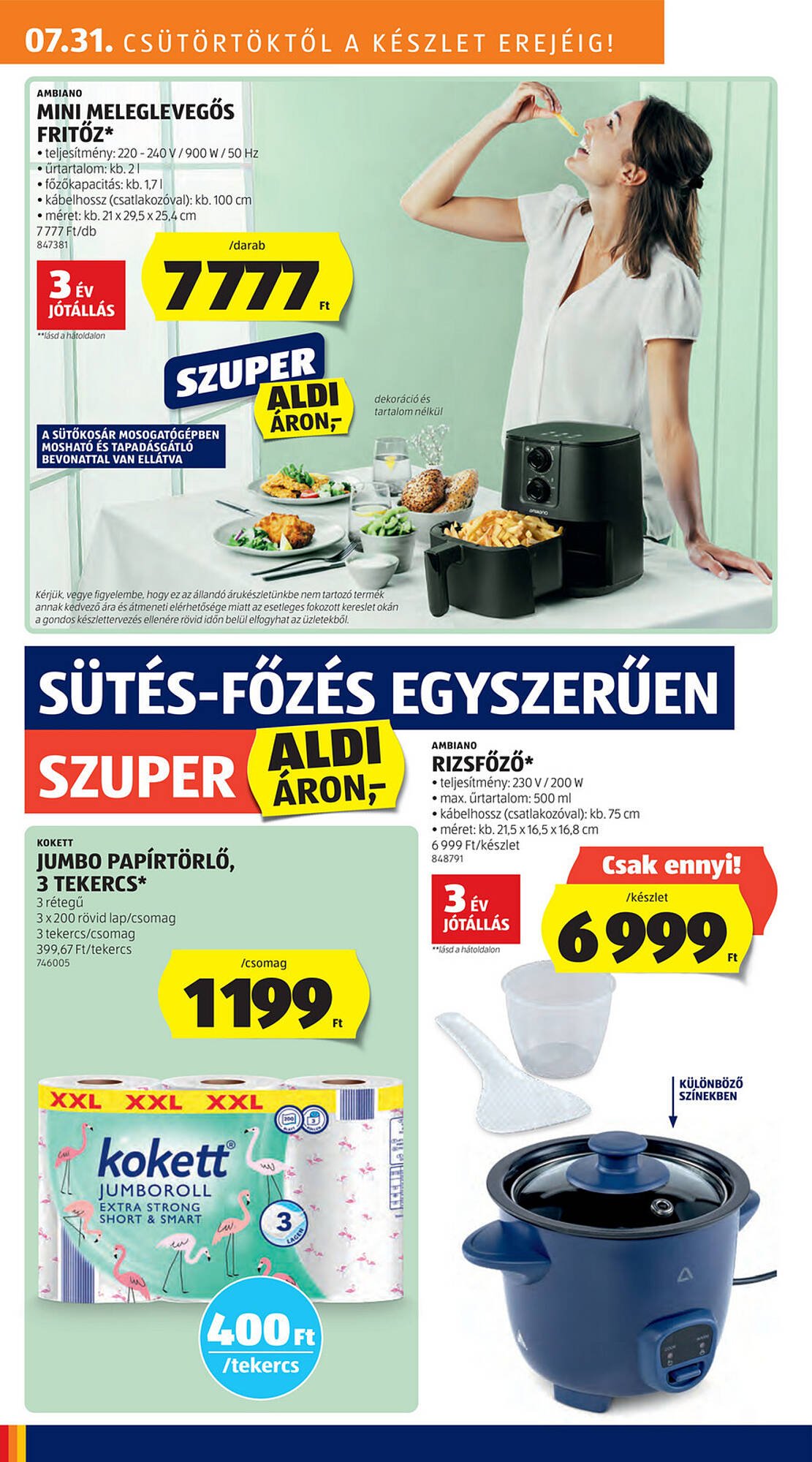 ALDI akciós újság (2025-07-31 - 2025-08-06)