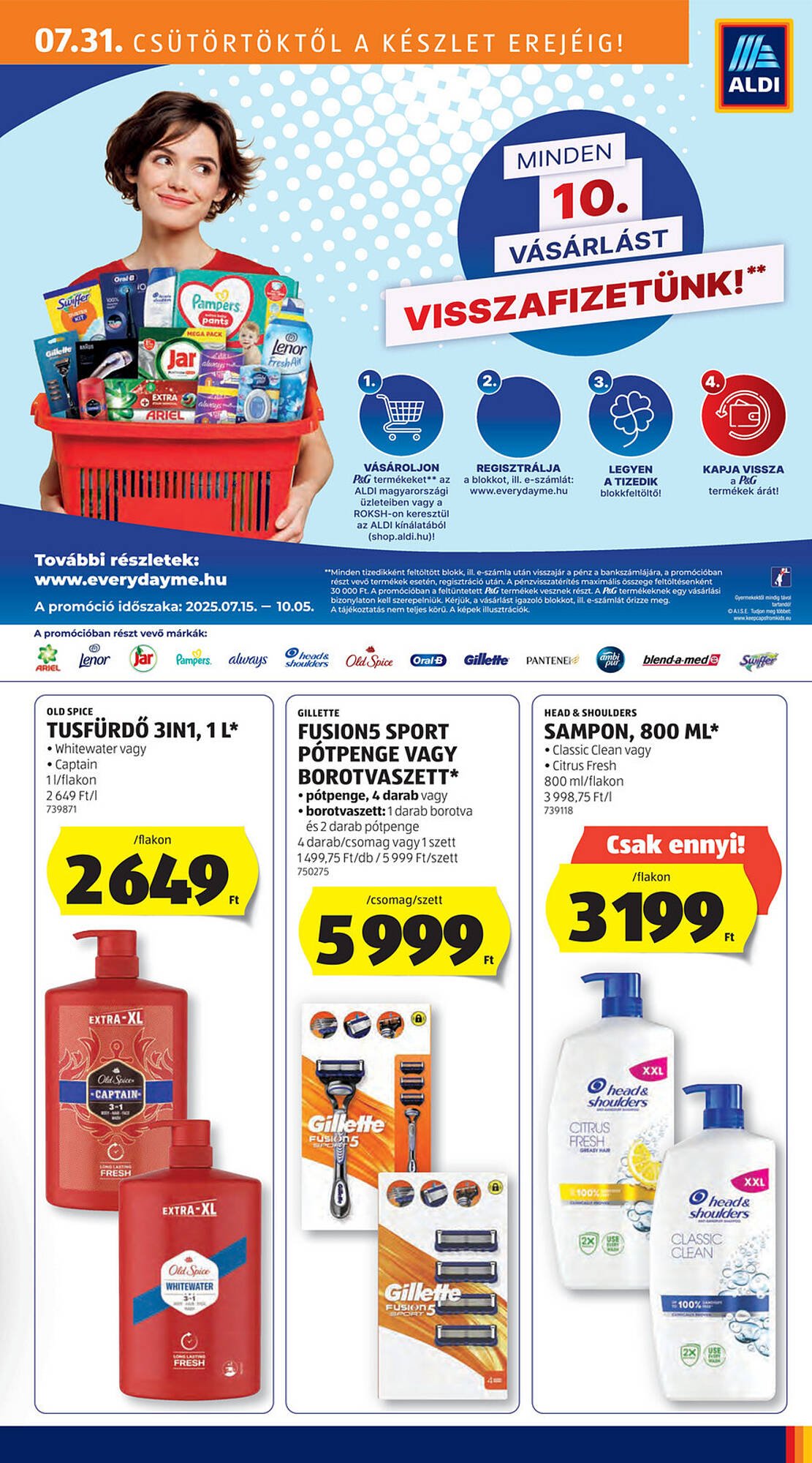 ALDI akciós újság (2025-07-31 - 2025-08-06)