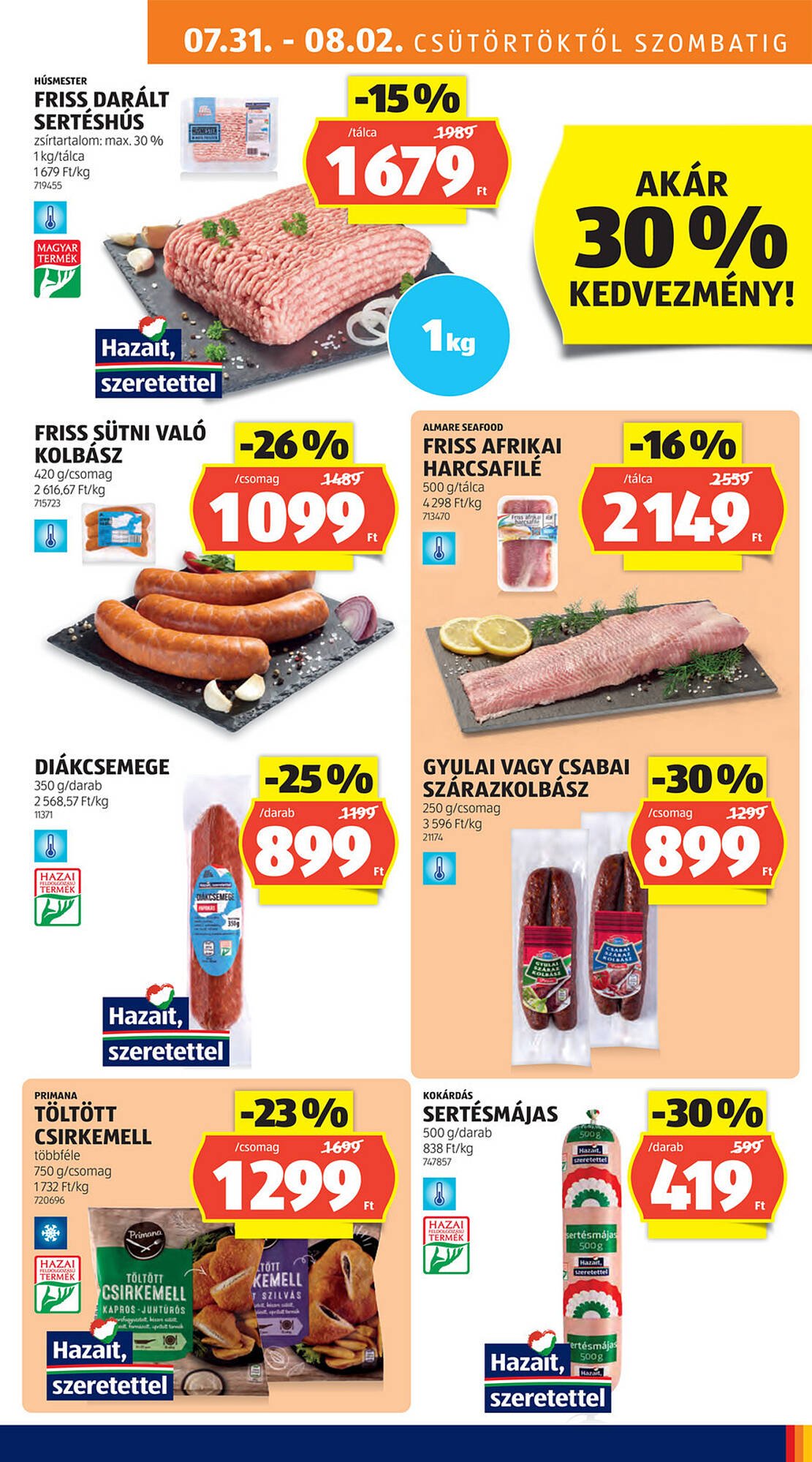 ALDI akciós újság (2025-07-31 - 2025-08-06)