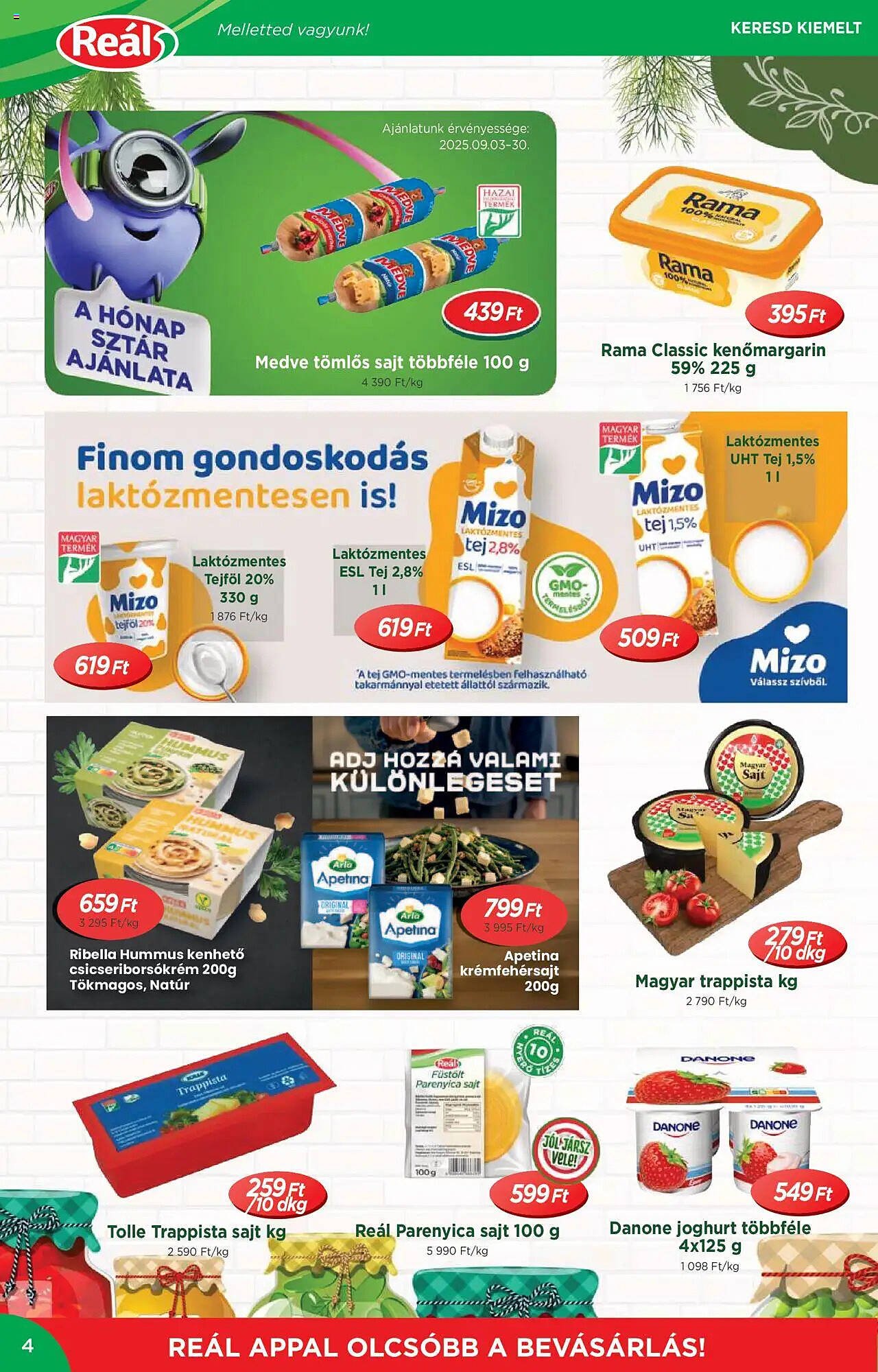 Real akciós újság (2025-09-03 - 2025-09-14)