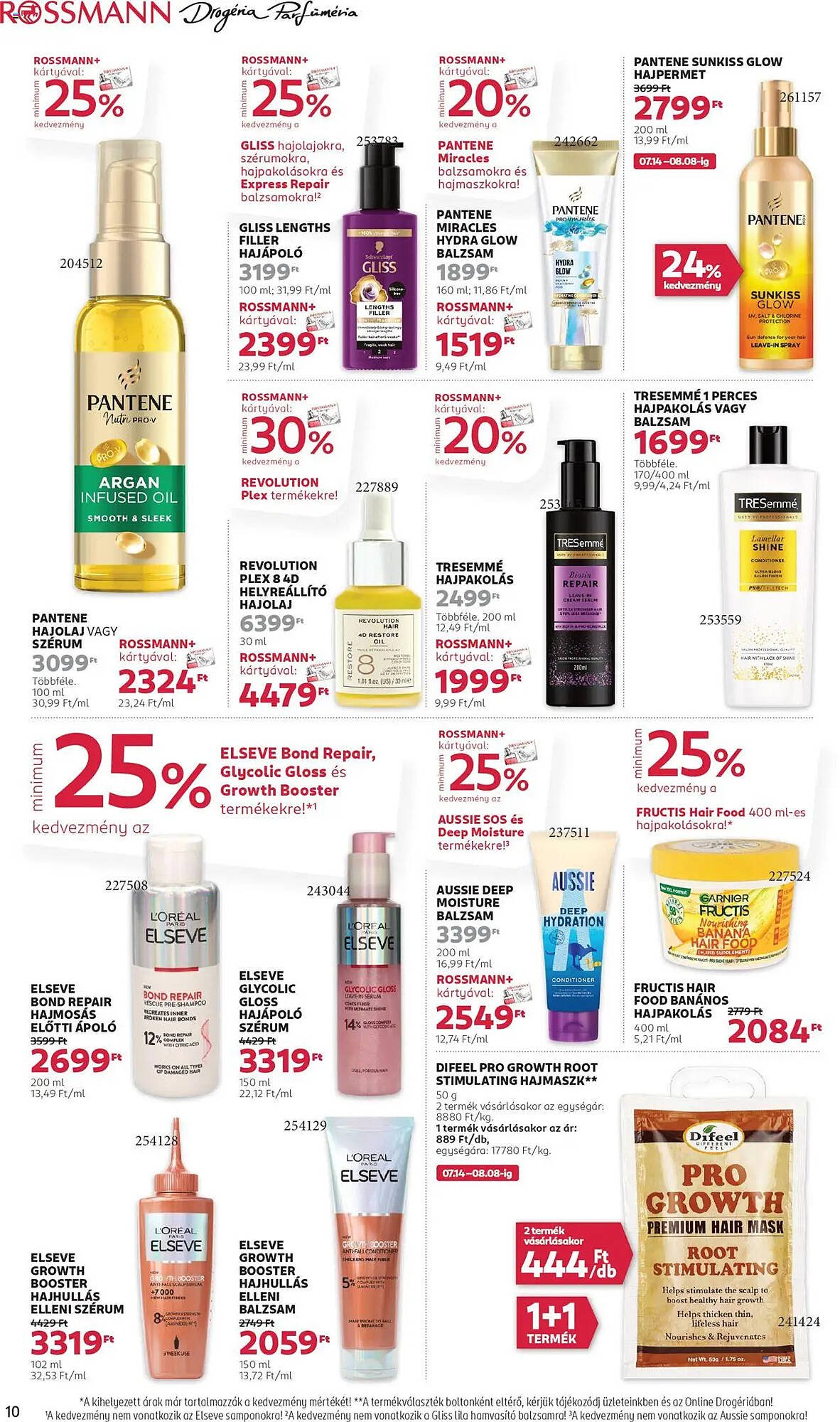 Rossmann akciós újság (2025-07-28 - 2025-08-08)