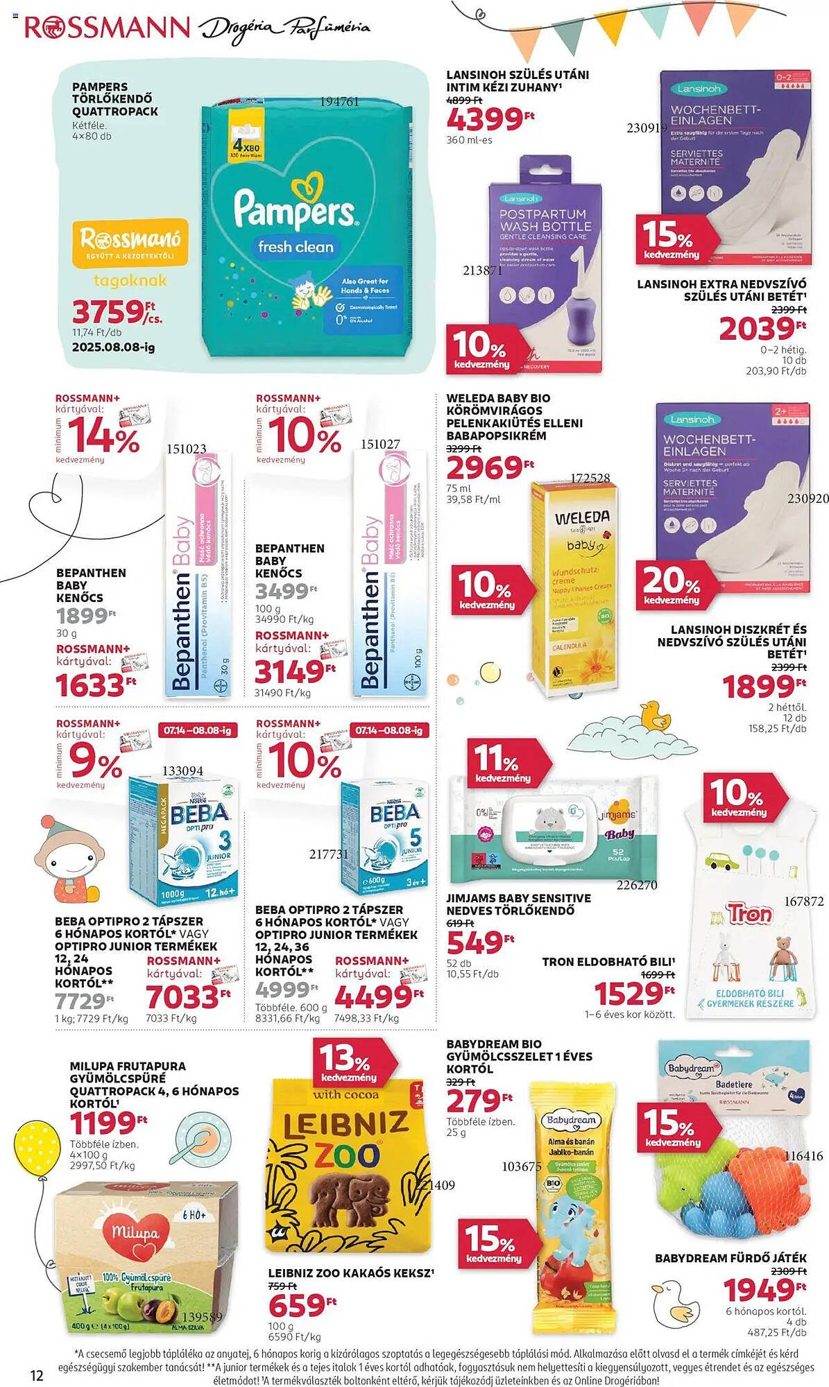 Rossmann akciós újság (2025-07-28 - 2025-08-08)