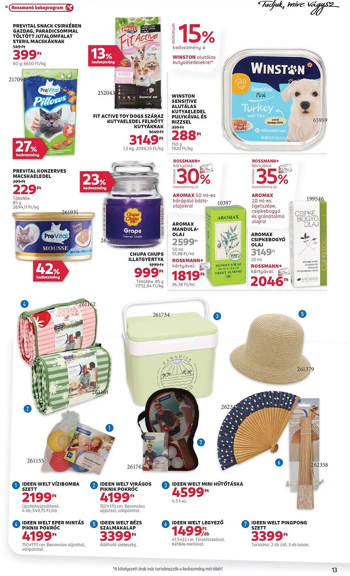 Rossmann akciós újság (2025-07-28 - 2025-08-08)