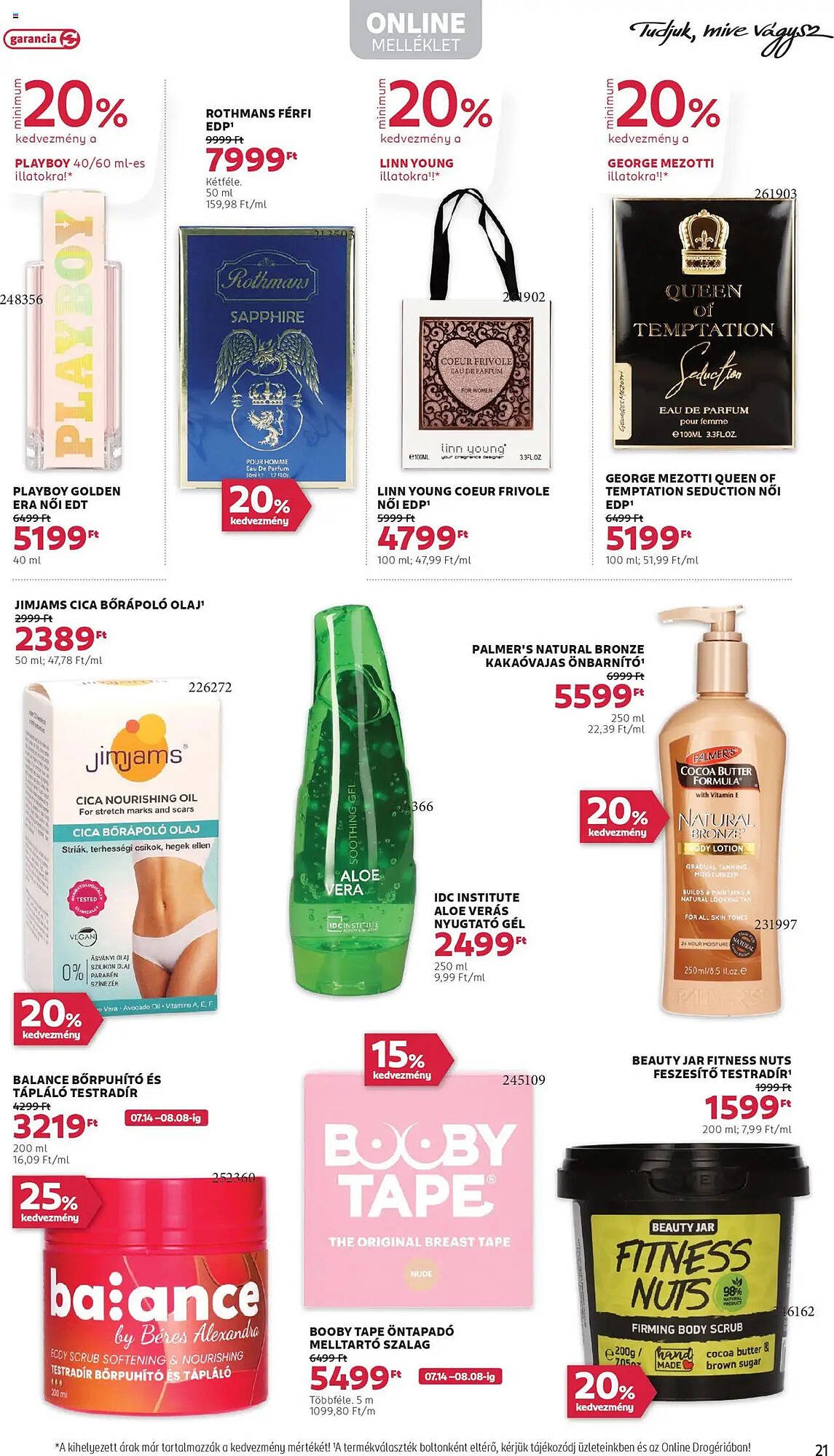 Rossmann akciós újság (2025-07-28 - 2025-08-08)