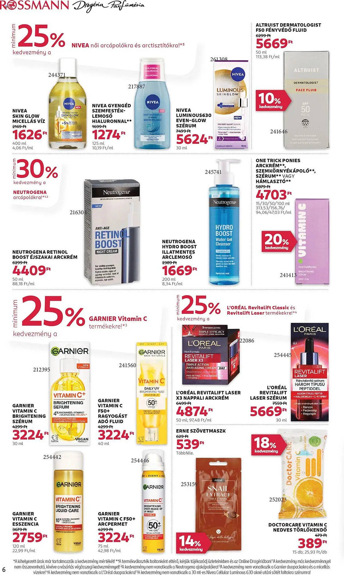Rossmann akciós újság (2025-07-28 - 2025-08-08)