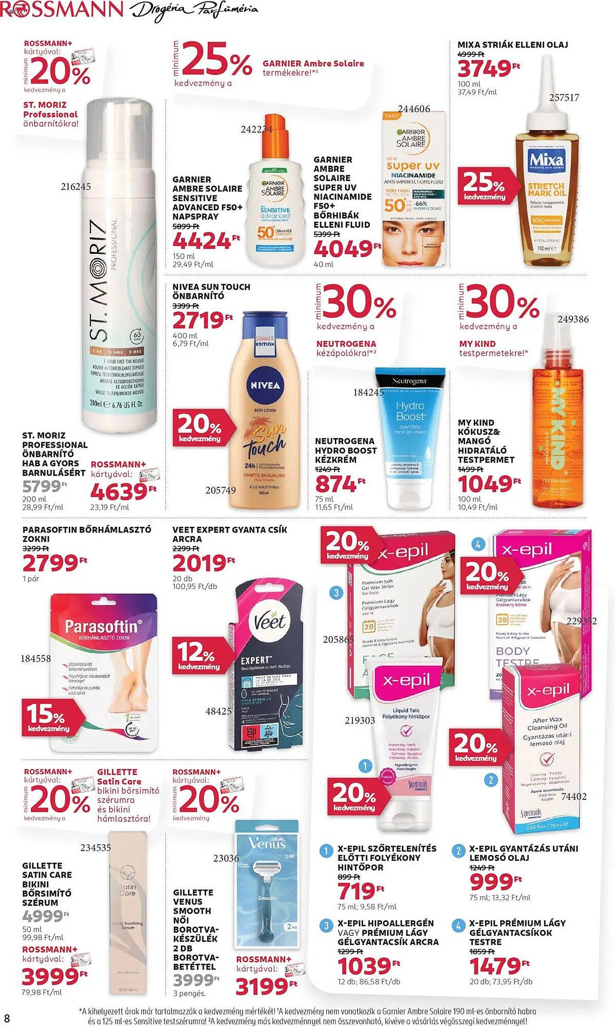 Rossmann akciós újság (2025-07-28 - 2025-08-08)