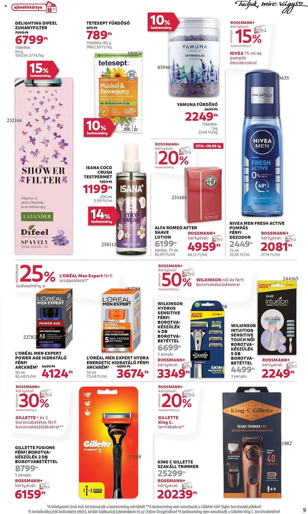 Rossmann akciós újság (2025-07-28 - 2025-08-08)