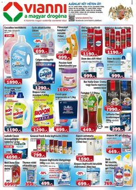 Vianni Drogéria akciós újság