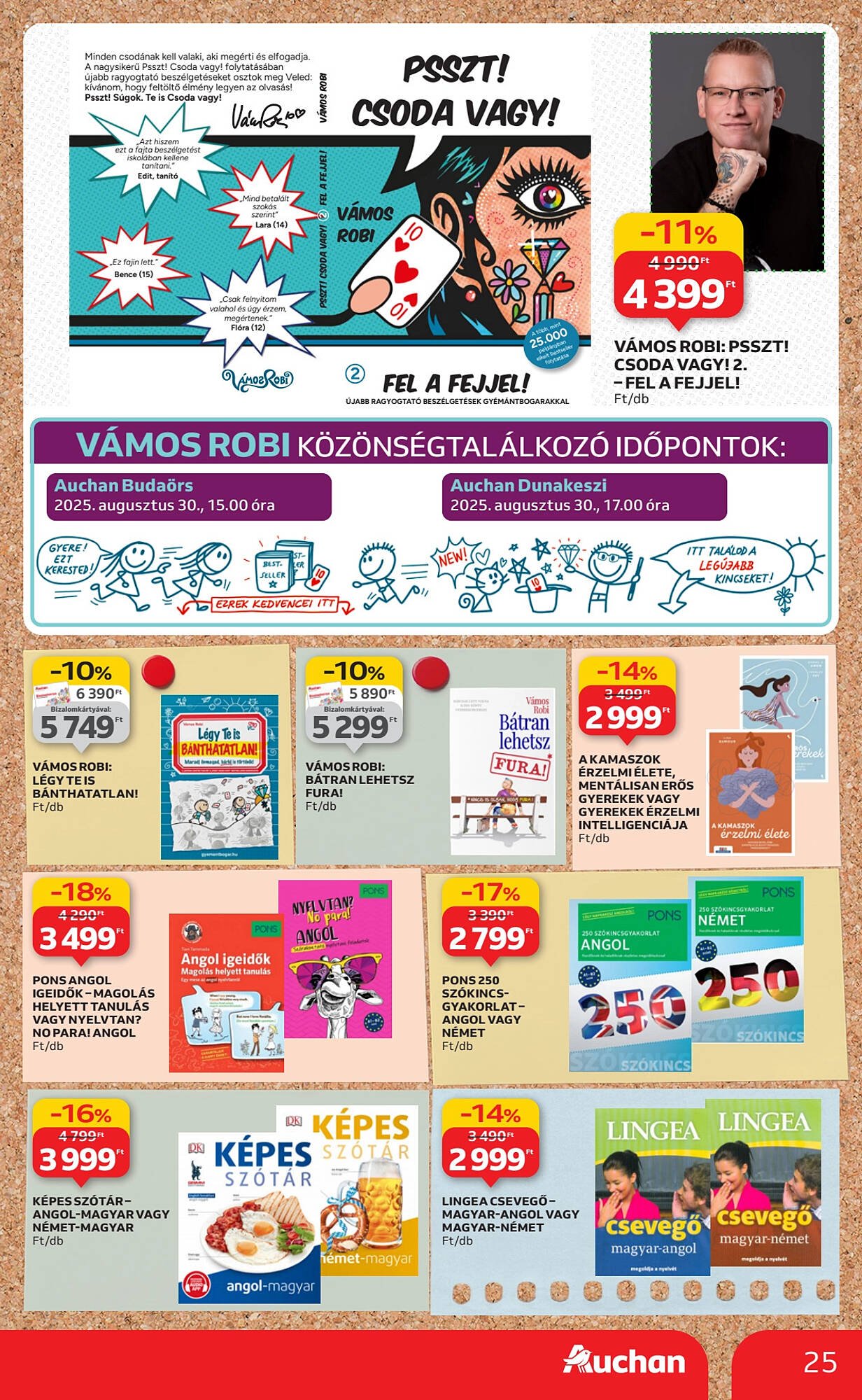 Auchan akciós újság (2025-08-21 - 2025-09-10)