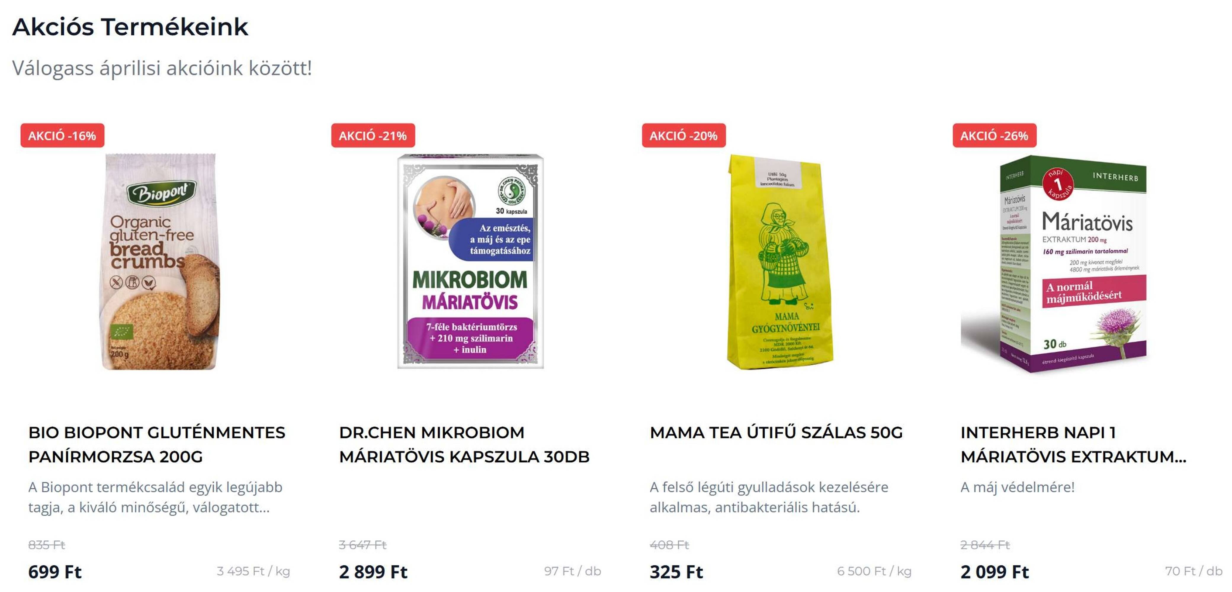 Herbaház akciós újság (2026-04-10 - 2026-04-16)