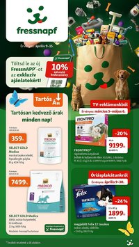 Fressnapf akciós újság (2026-04-06 - 2026-04-15)