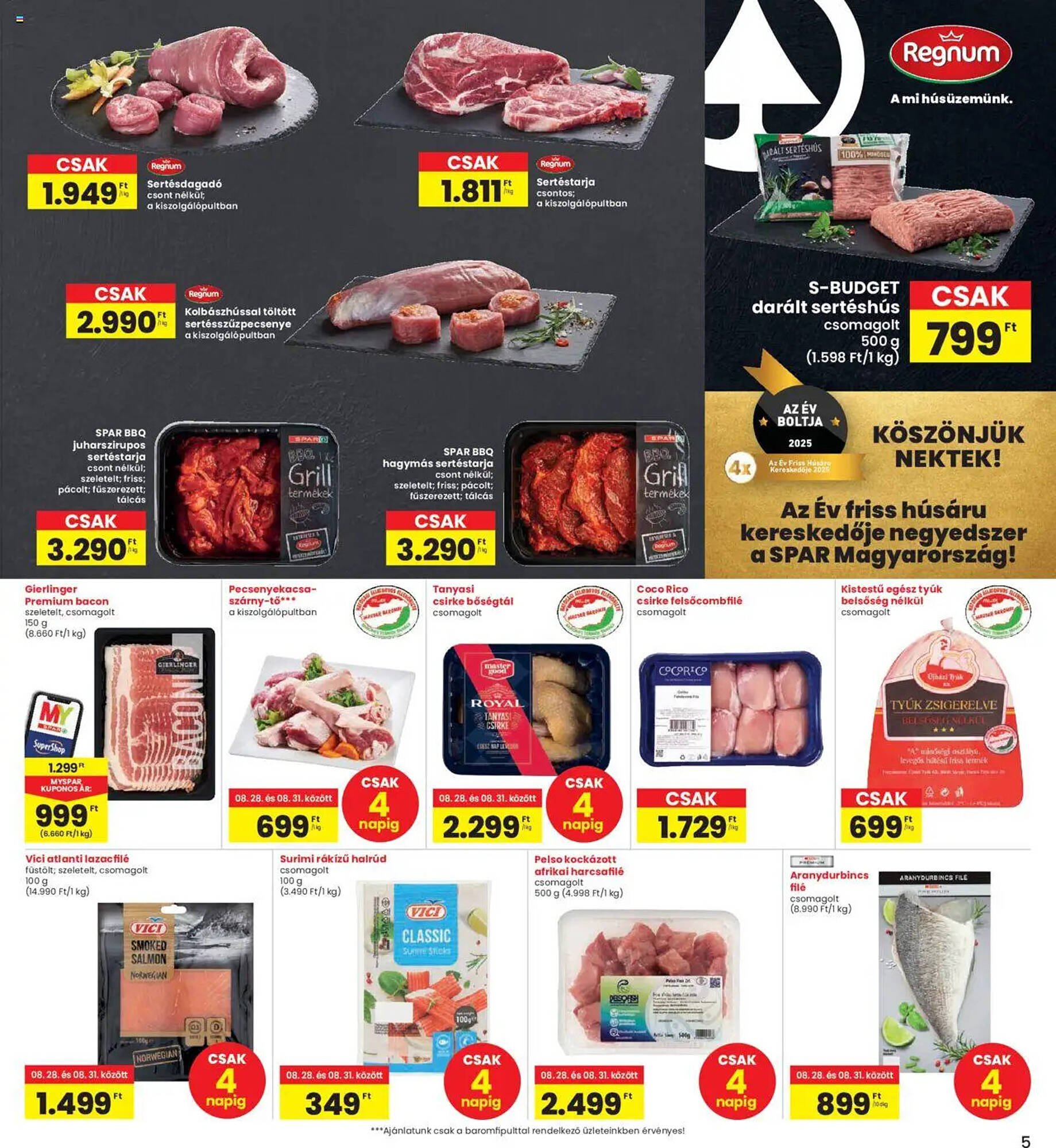 Interspar akciós újság (2025-08-28 - 2025-09-03)