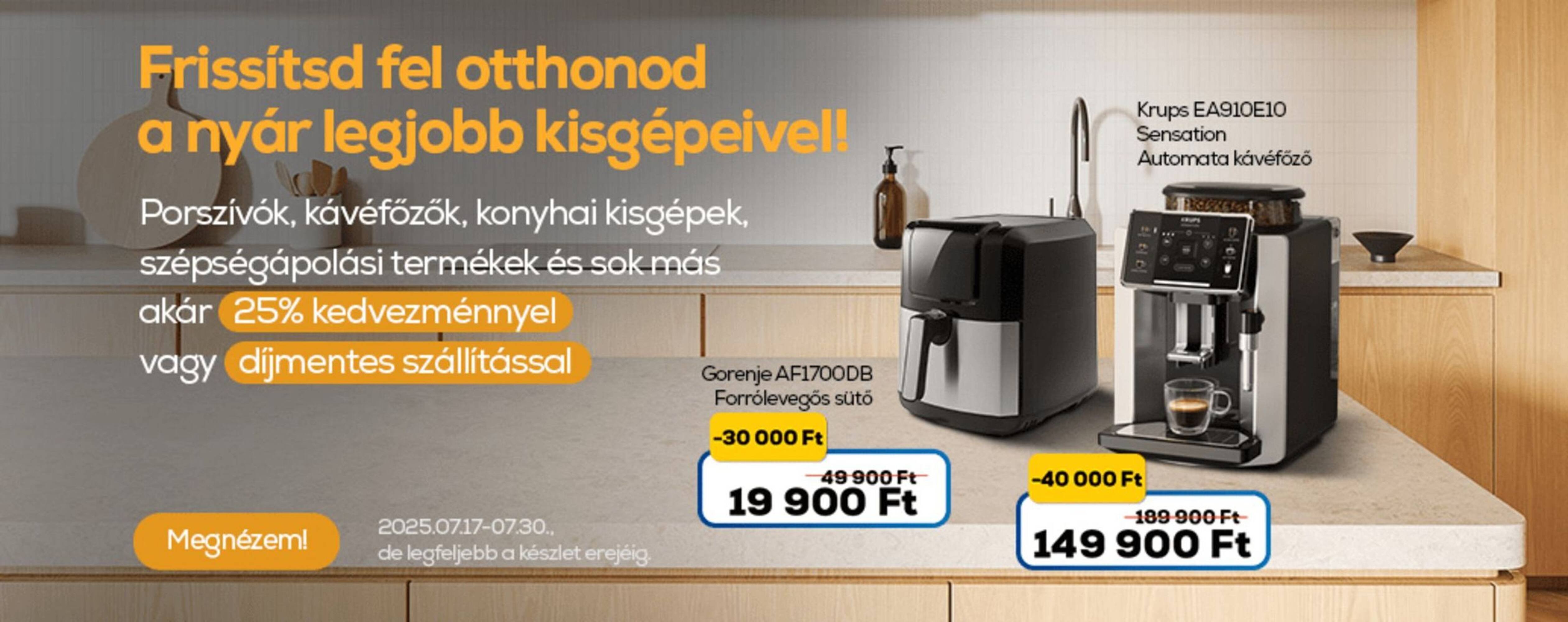Euronics akciós újság (2025-07-24 - 2025-07-30)
