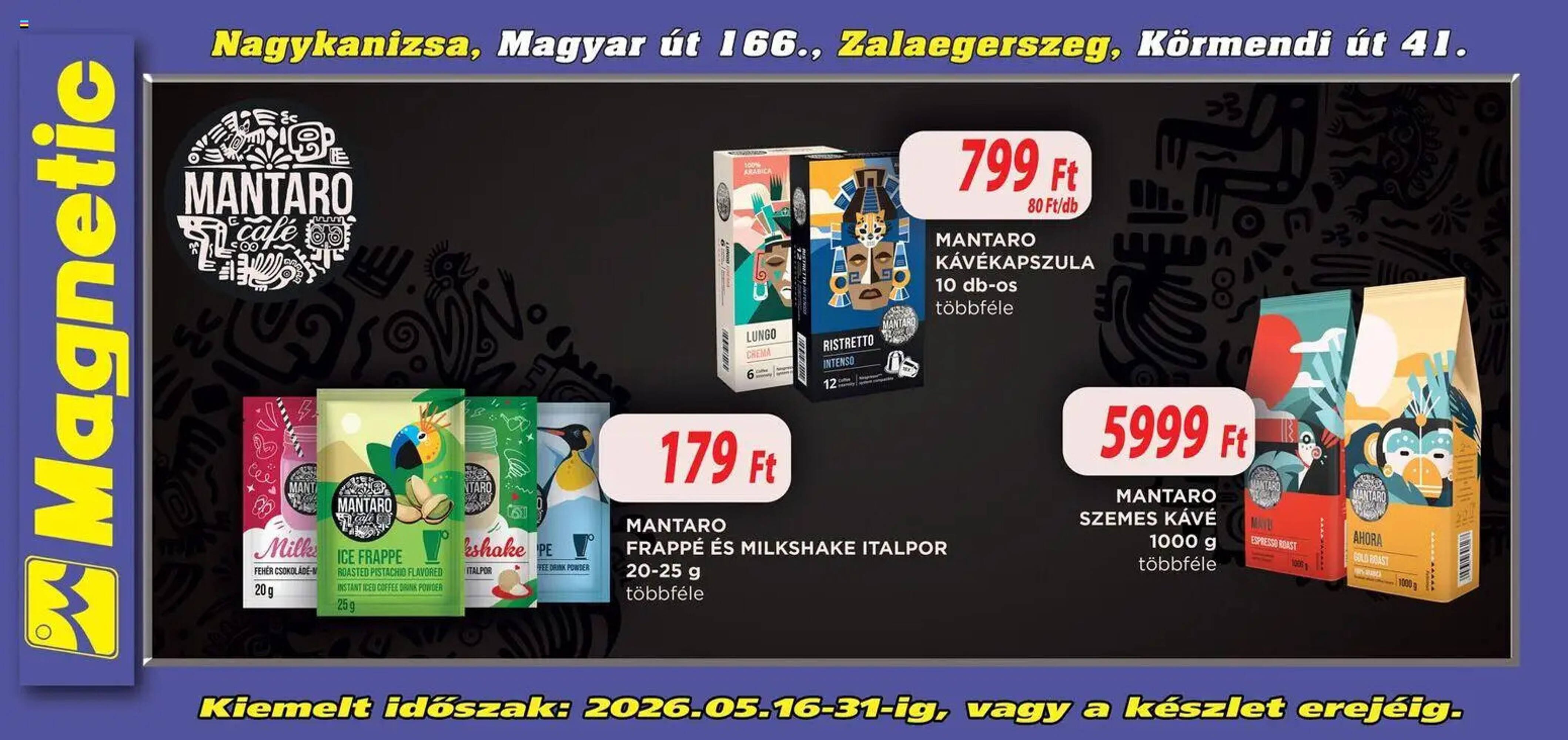 Magnetic akciós újság