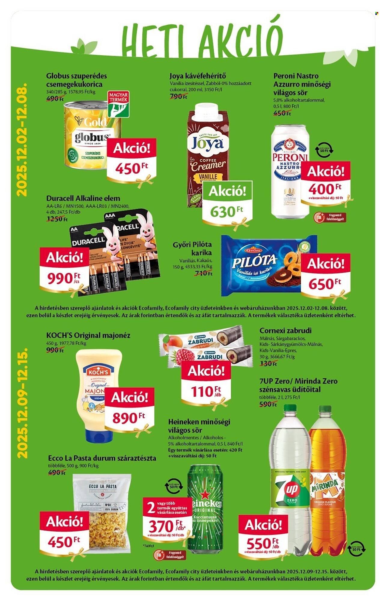 EcoFamily akciós újság (2025-12-04 - 2025-12-16)
