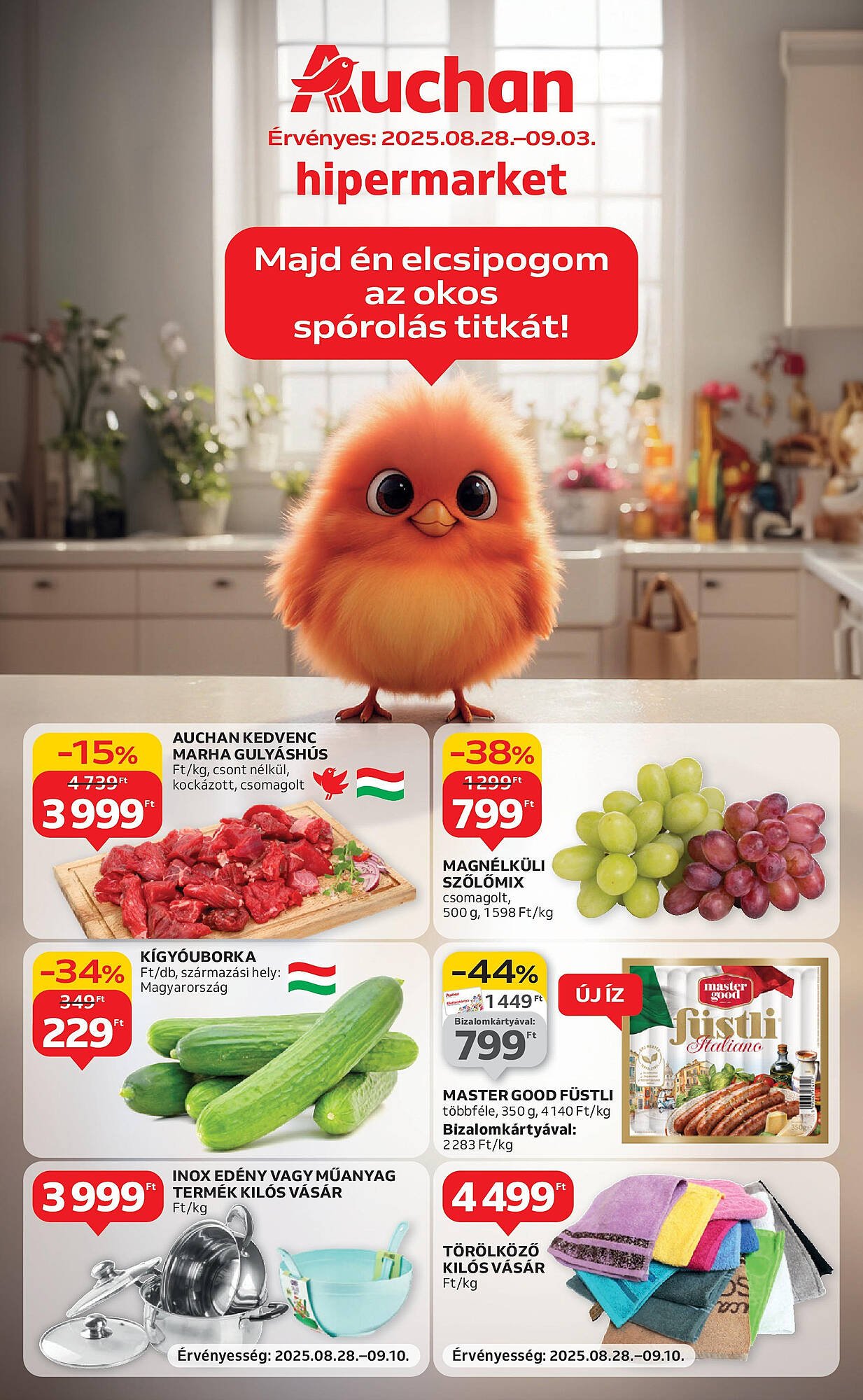 Auchan akciós újság (2025-08-28 - 2025-09-03)