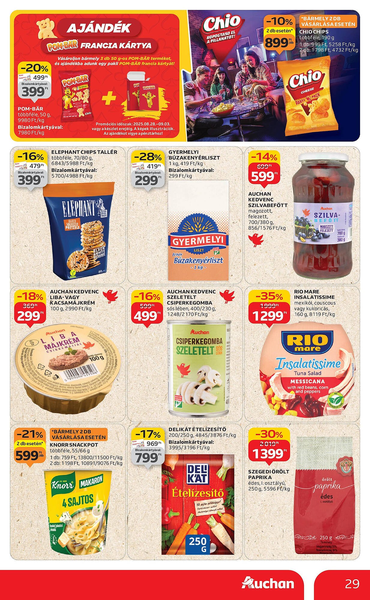 Auchan akciós újság (2025-08-28 - 2025-09-03)