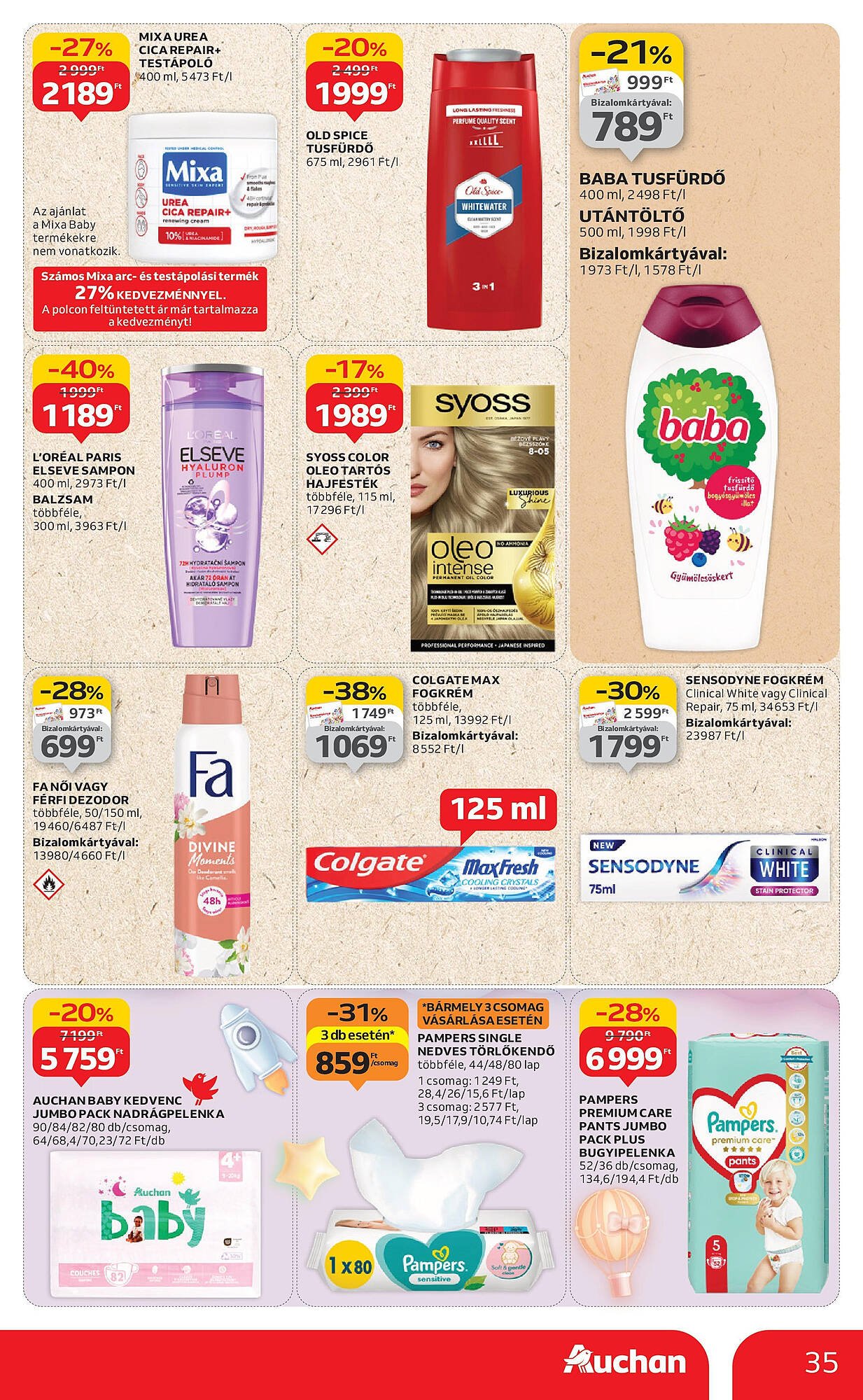 Auchan akciós újság (2025-08-28 - 2025-09-03)