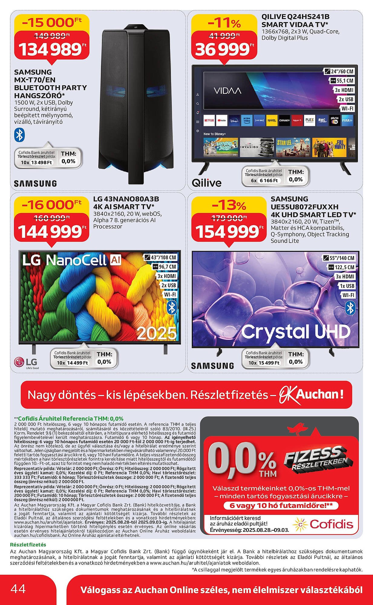 Auchan akciós újság (2025-08-28 - 2025-09-03)