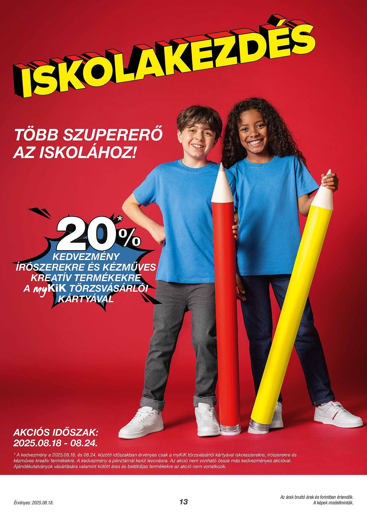 Kik akciós újság (2025-08-14 - 2025-08-24)
