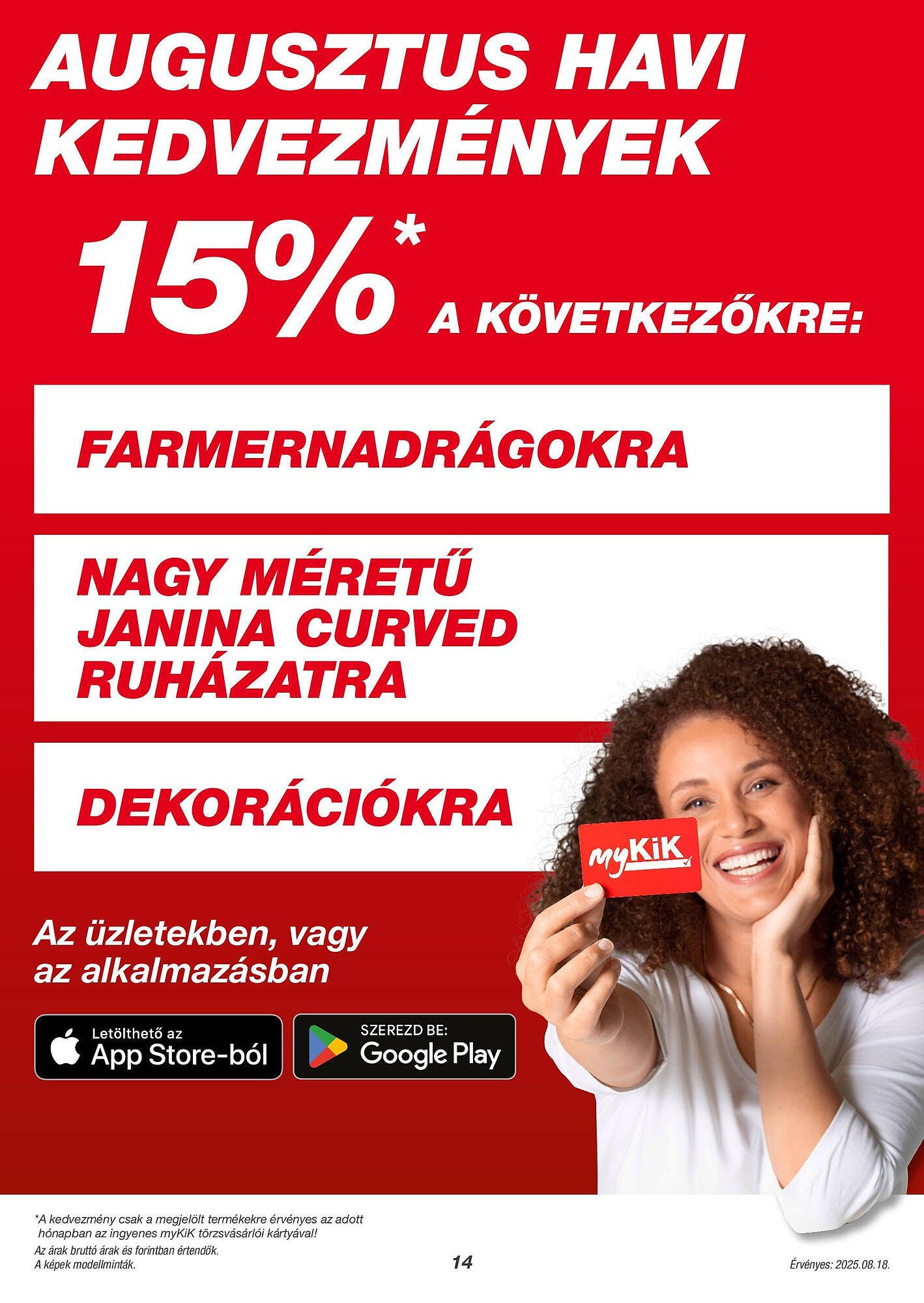 Kik akciós újság (2025-08-14 - 2025-08-24)