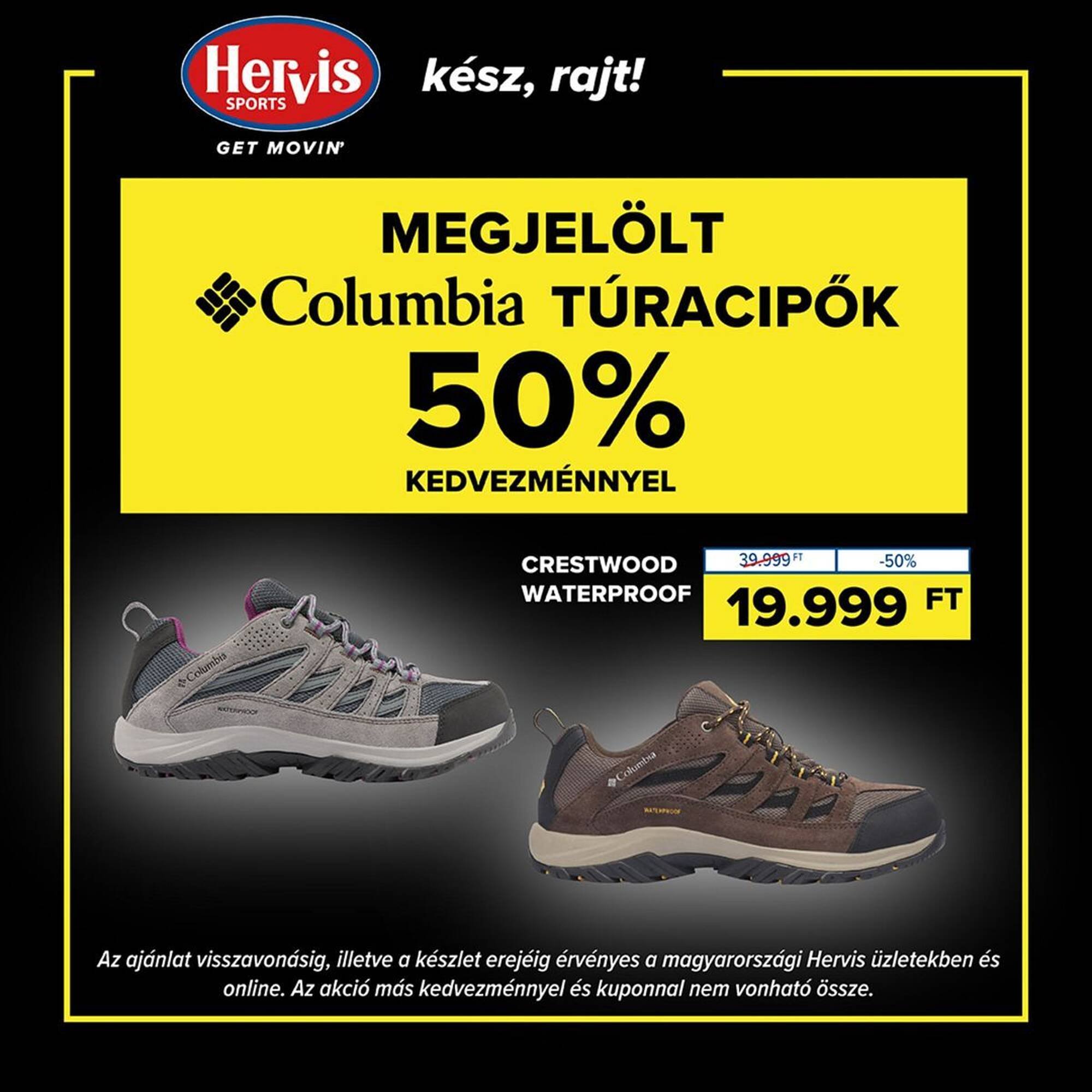 Hervis akciós újság (2026-04-04 - 2026-04-10)