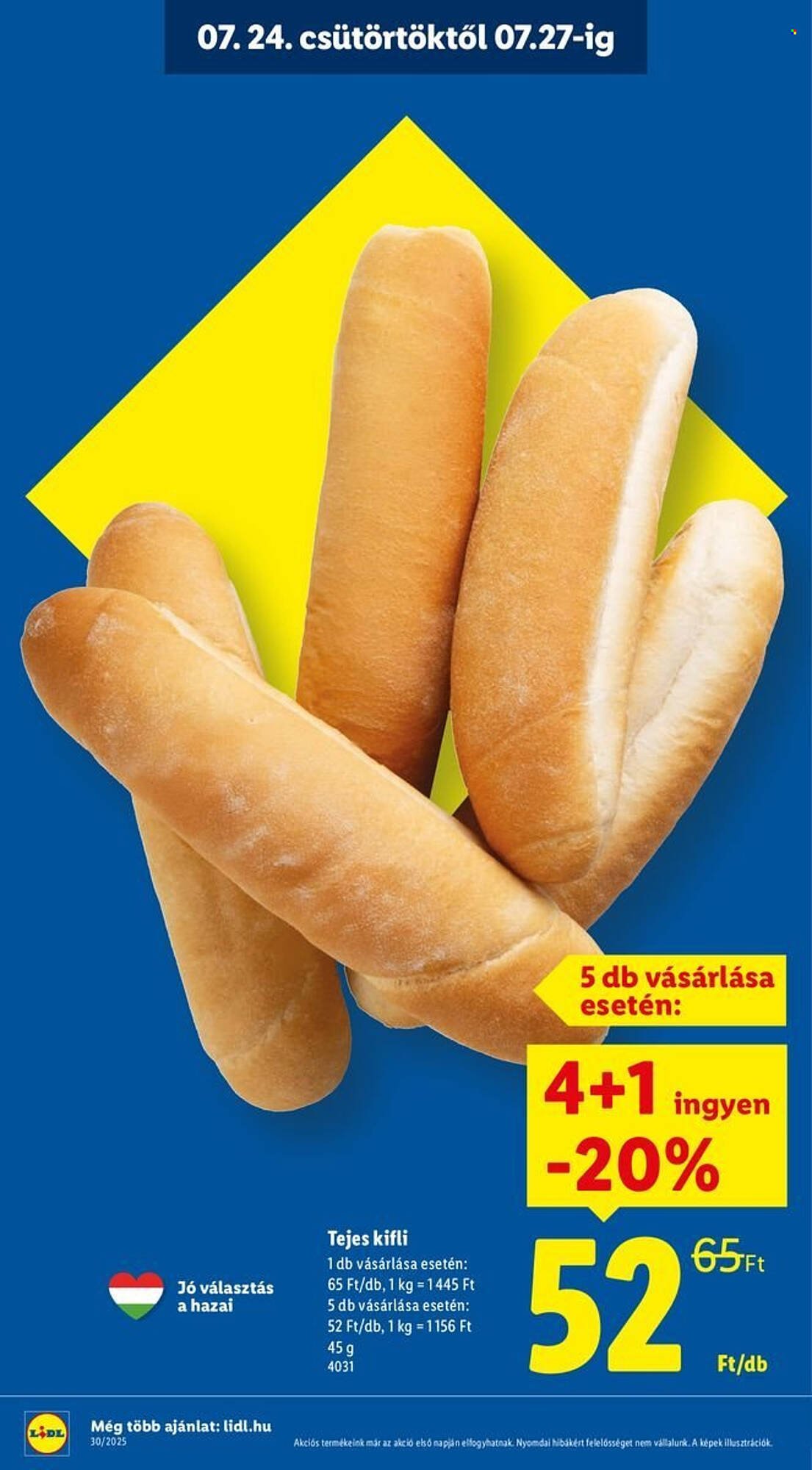 Lidl akciós újság (2025-07-24 - 2025-07-30)