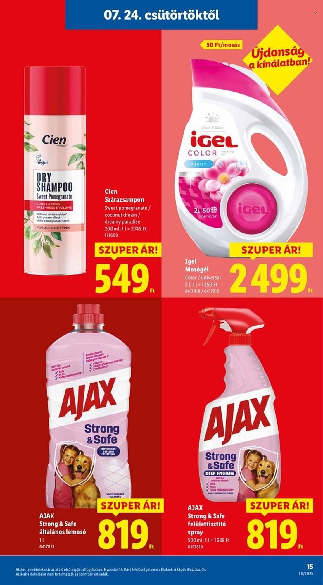 Lidl akciós újság (2025-07-24 - 2025-07-30)