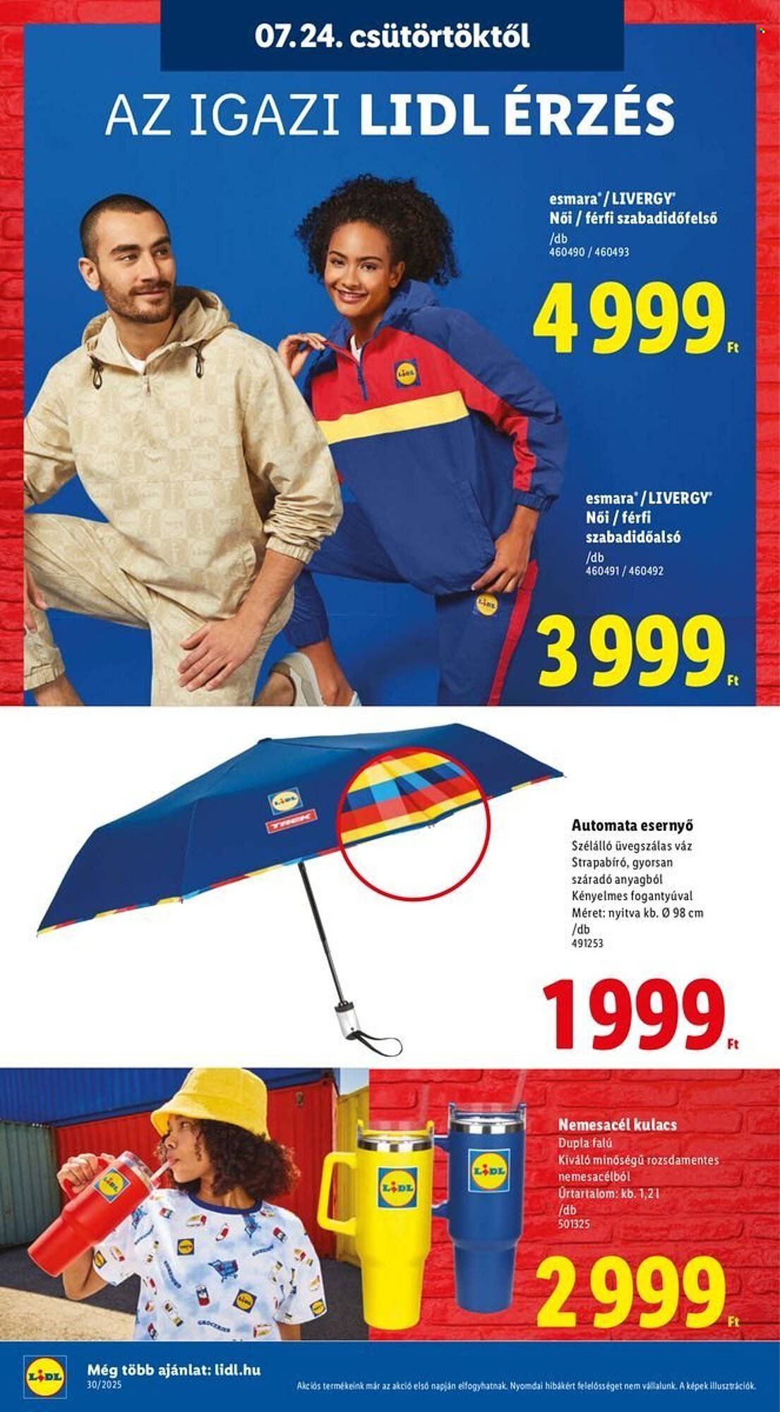 Lidl akciós újság (2025-07-24 - 2025-07-30)
