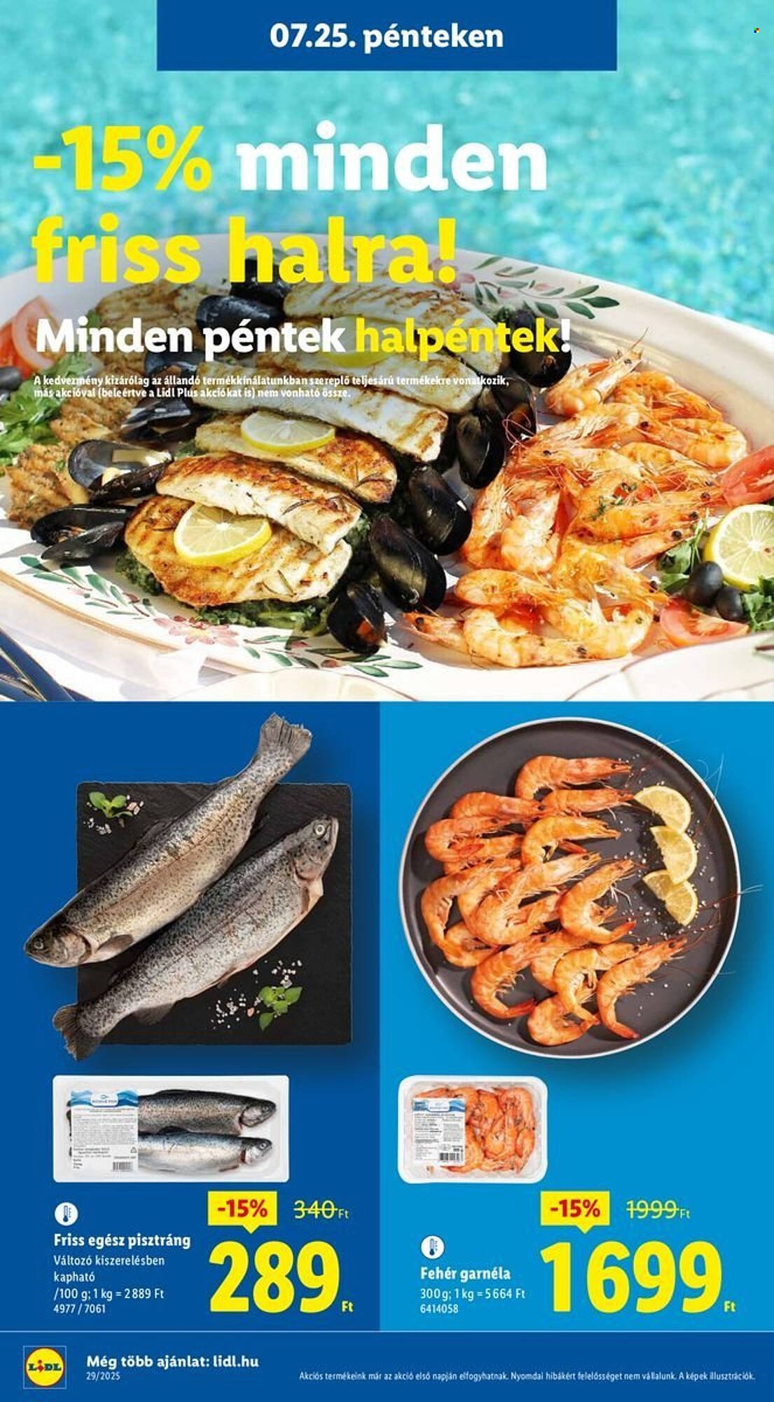 Lidl akciós újság (2025-07-24 - 2025-07-30)