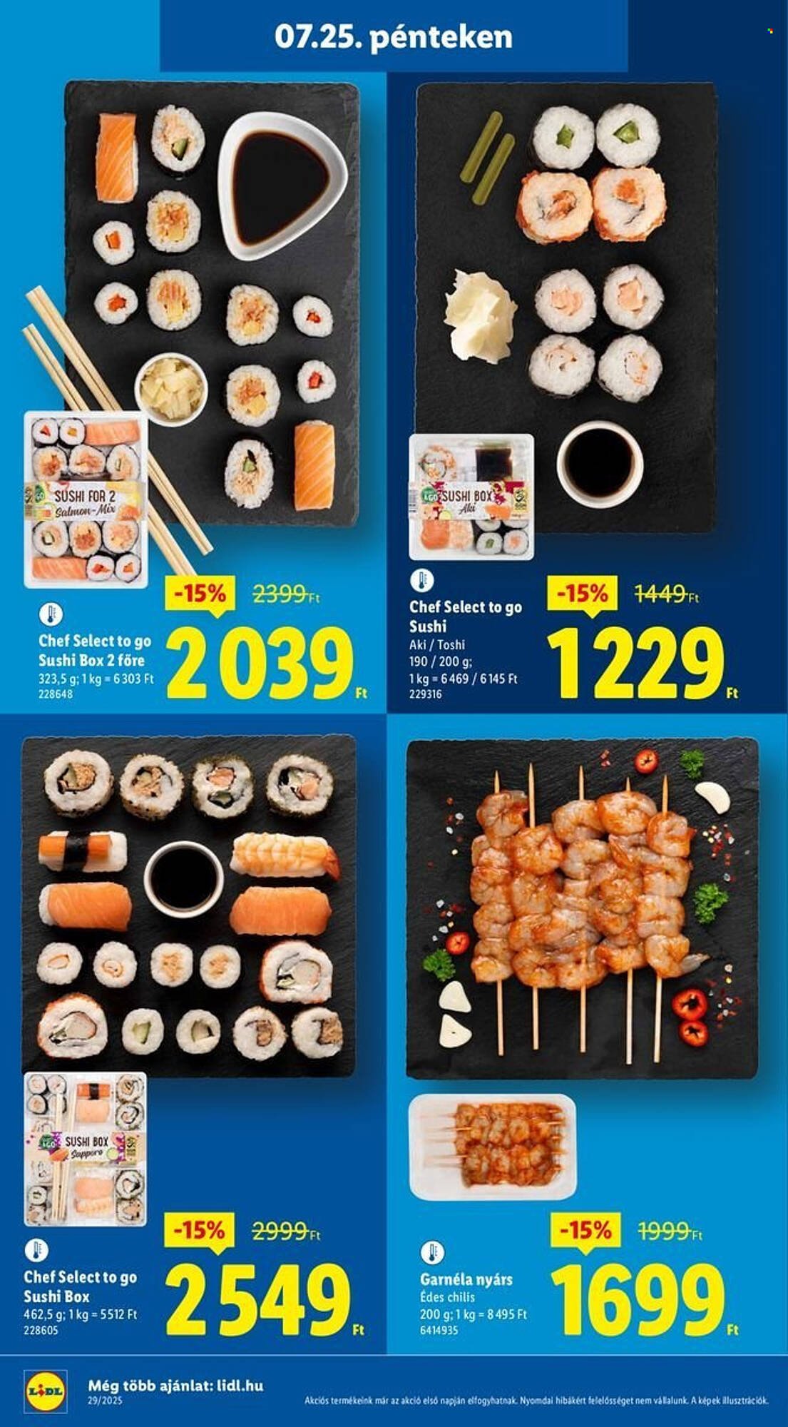 Lidl akciós újság (2025-07-24 - 2025-07-30)