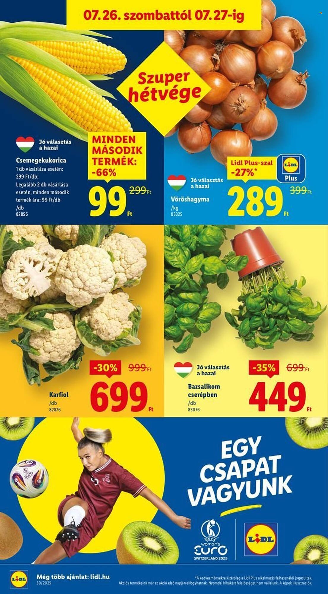 Lidl akciós újság (2025-07-24 - 2025-07-30)