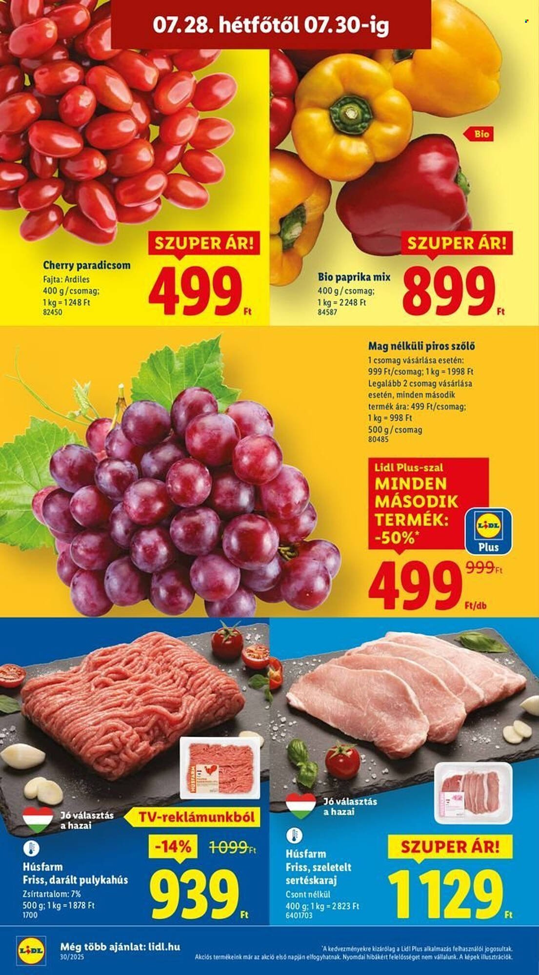 Lidl akciós újság (2025-07-24 - 2025-07-30)