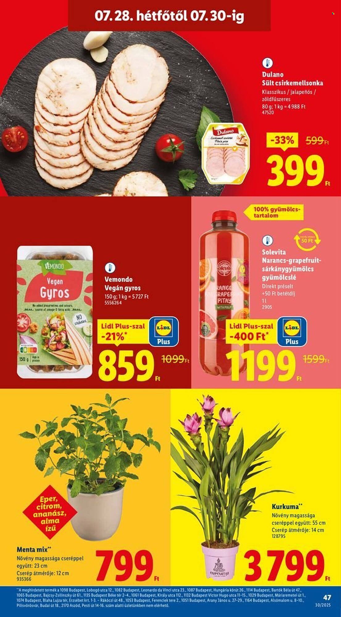 Lidl akciós újság (2025-07-24 - 2025-07-30)