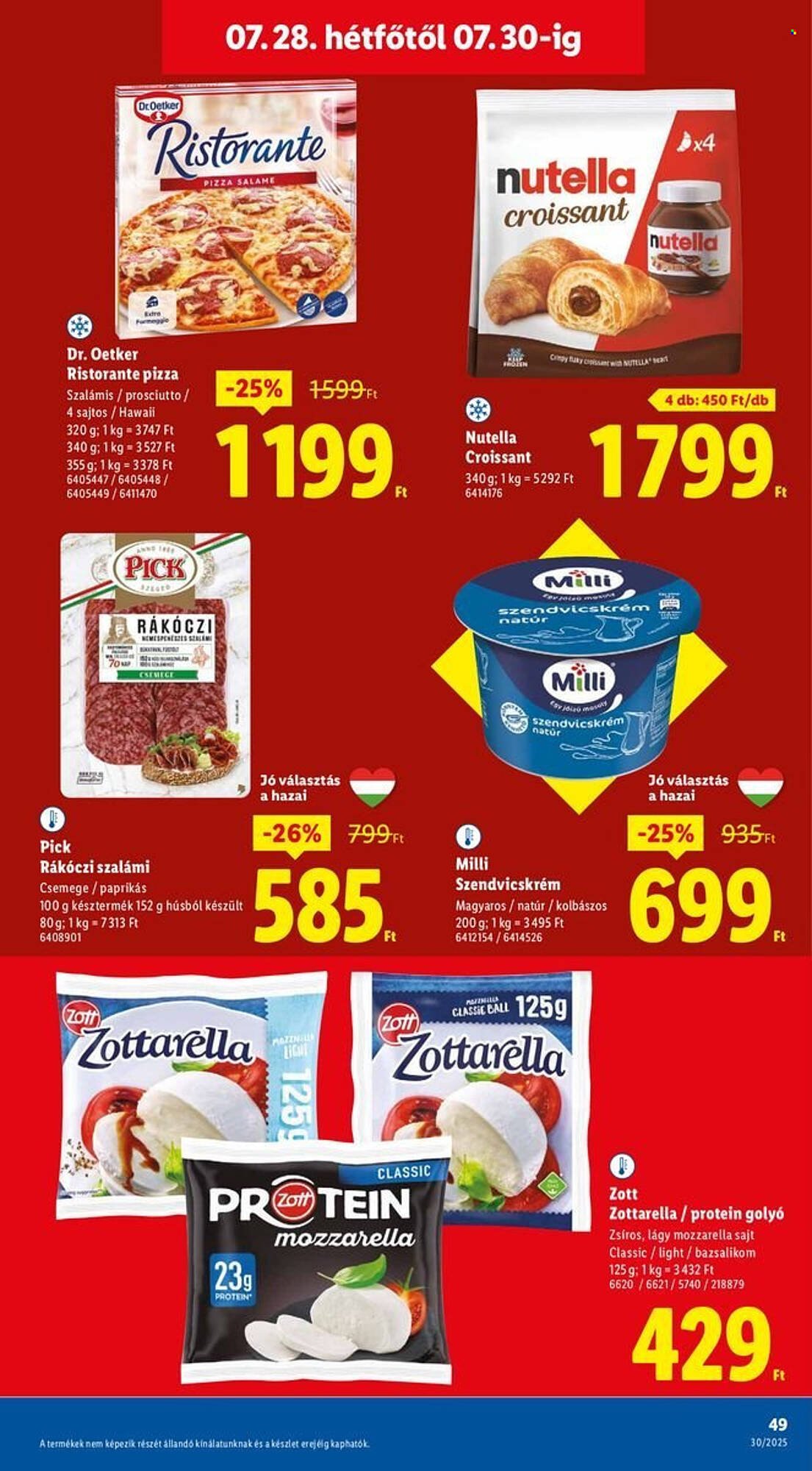 Lidl akciós újság (2025-07-24 - 2025-07-30)