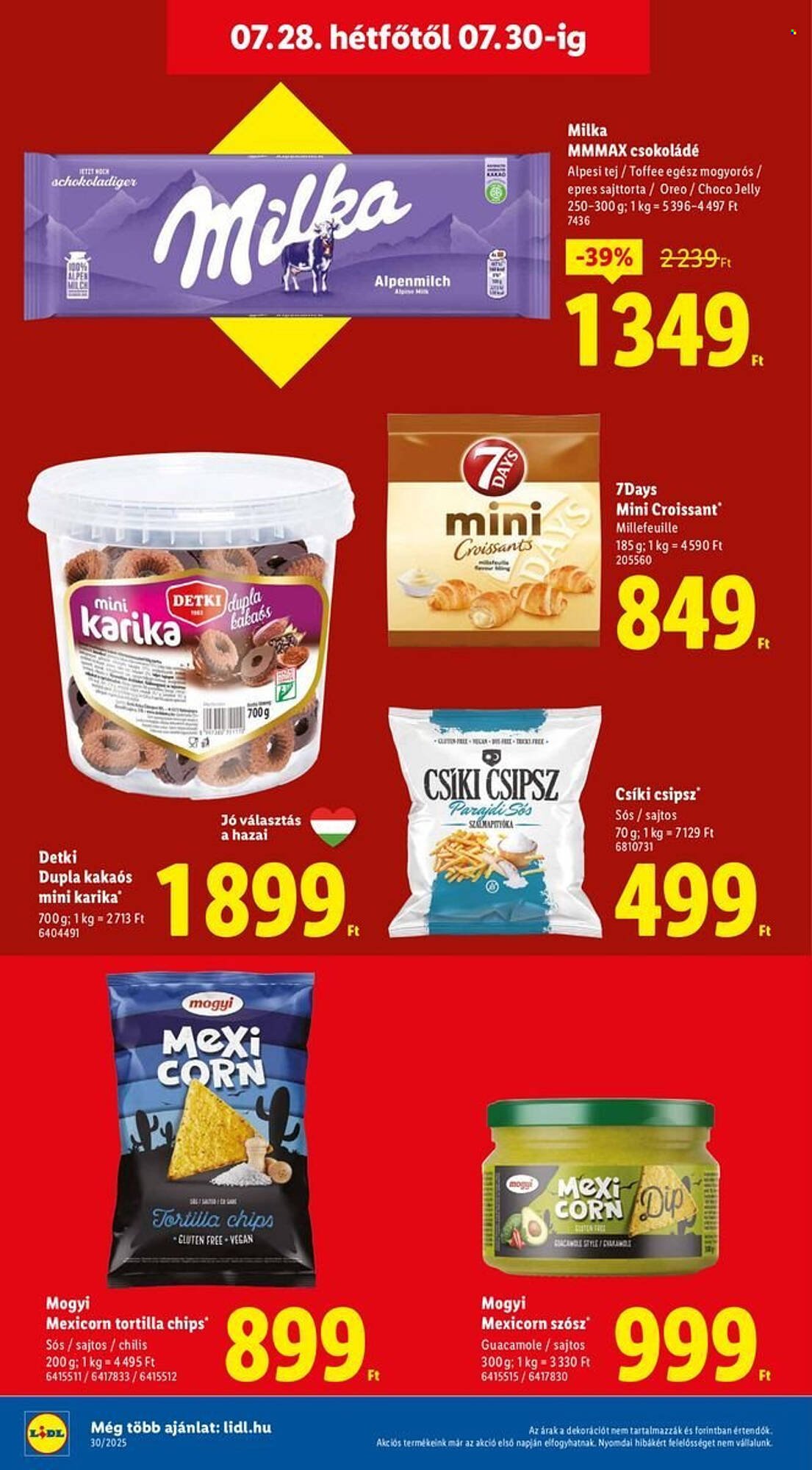 Lidl akciós újság (2025-07-24 - 2025-07-30)