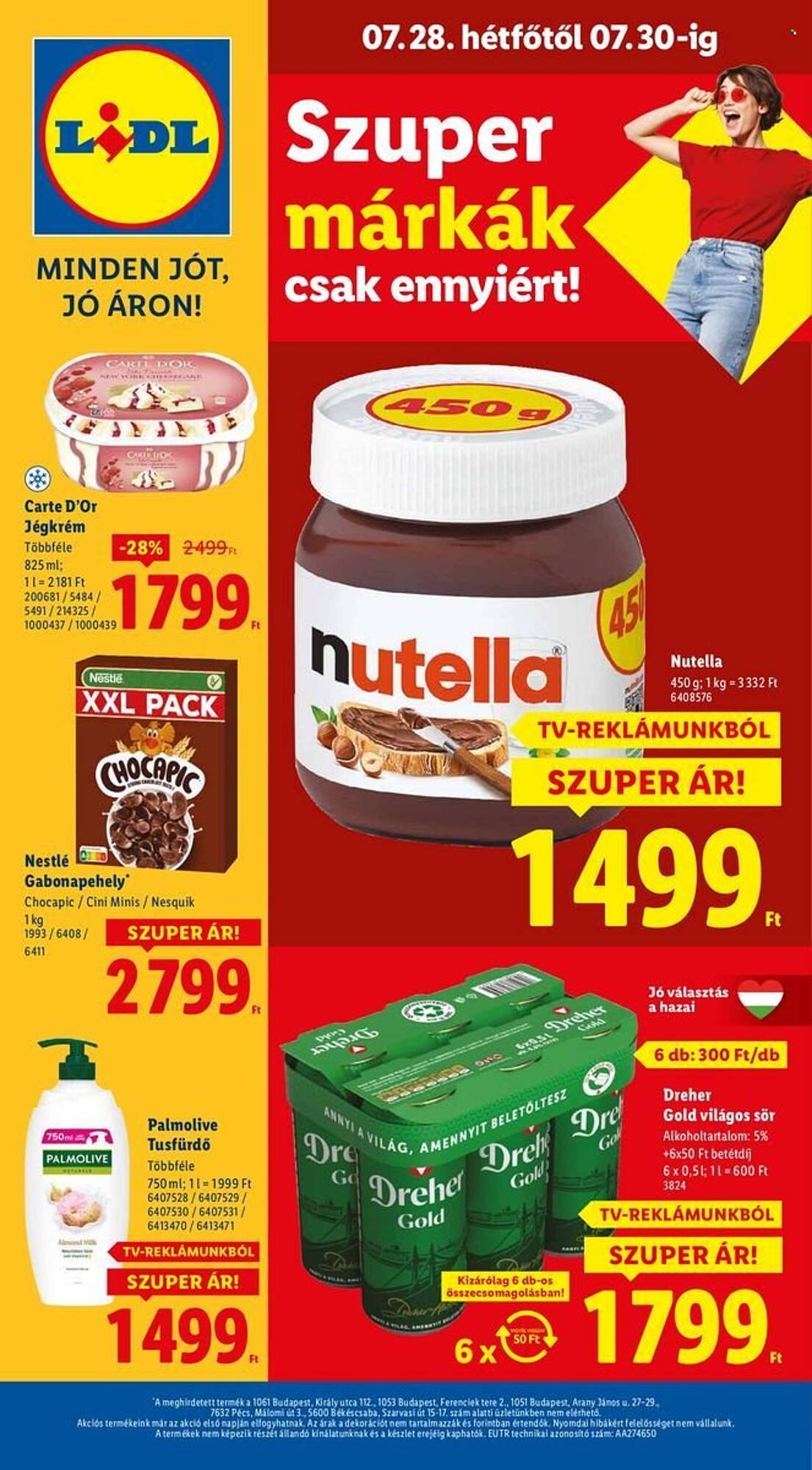 Lidl akciós újság (2025-07-24 - 2025-07-30)