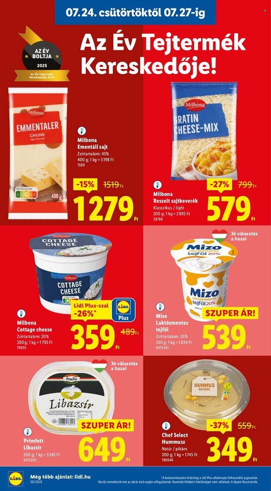 Lidl akciós újság (2025-07-24 - 2025-07-30)