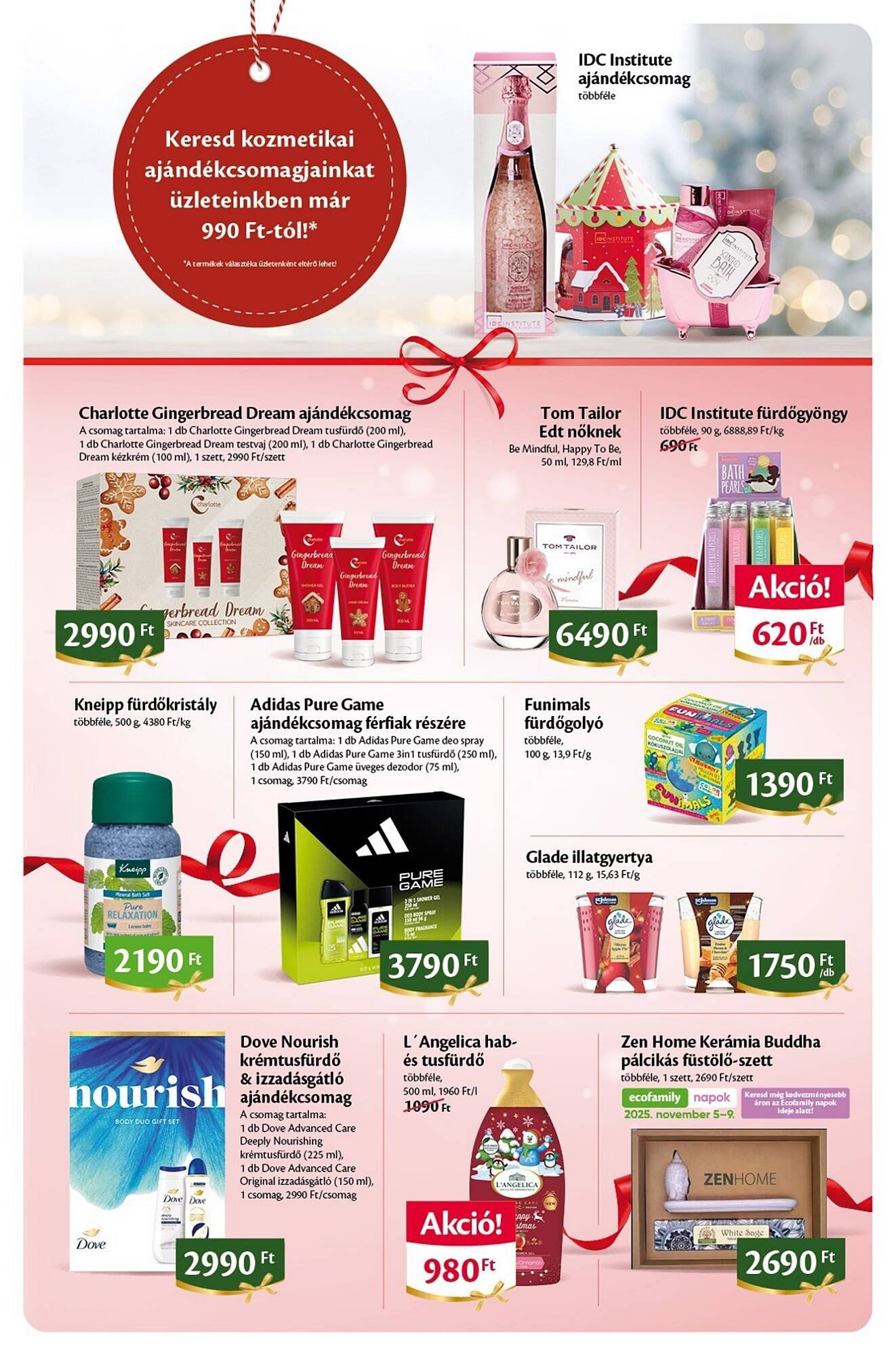 EcoFamily akciós újság (2025-11-05 - 2025-11-09)