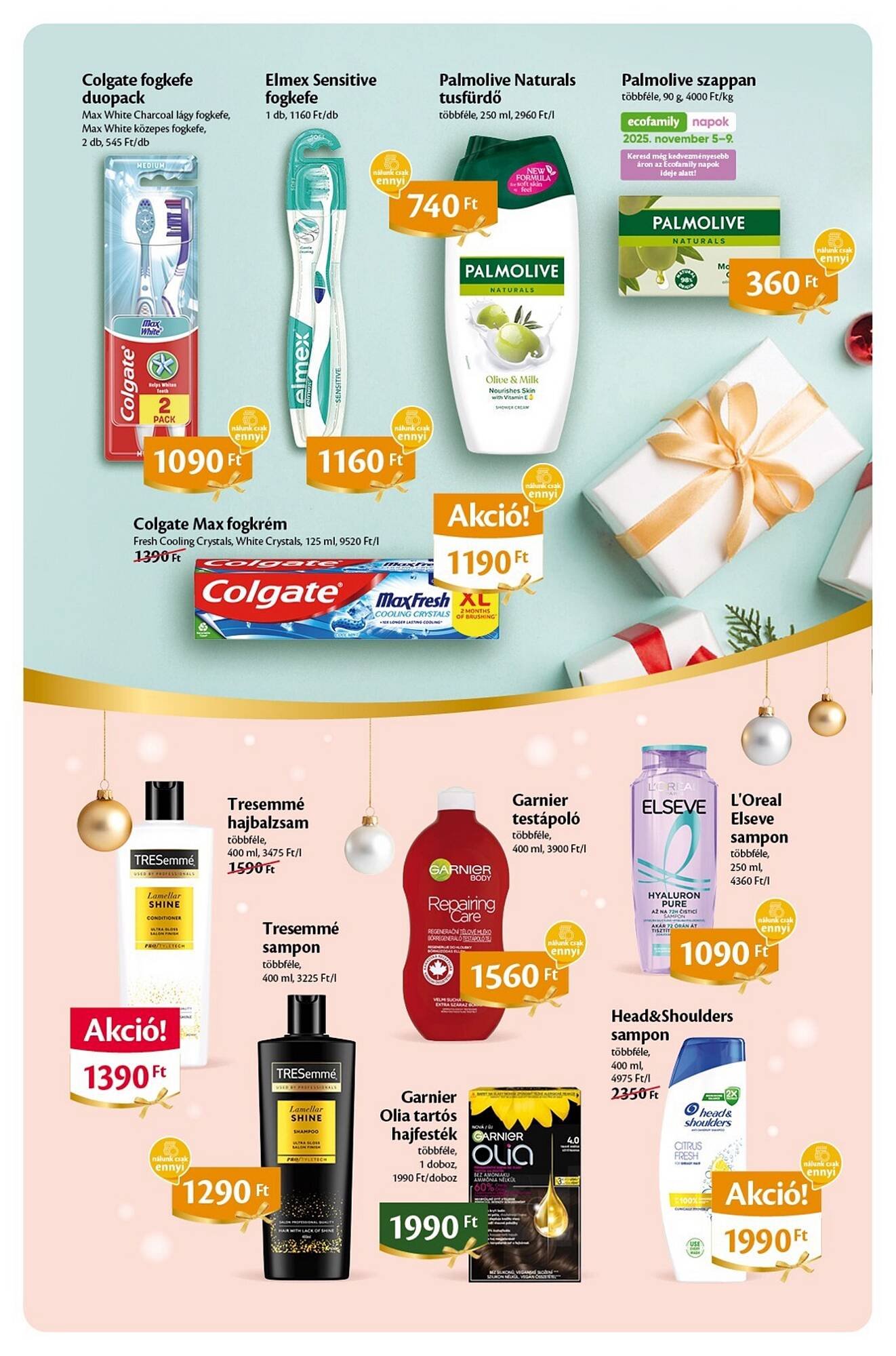 EcoFamily akciós újság (2025-11-05 - 2025-11-09)