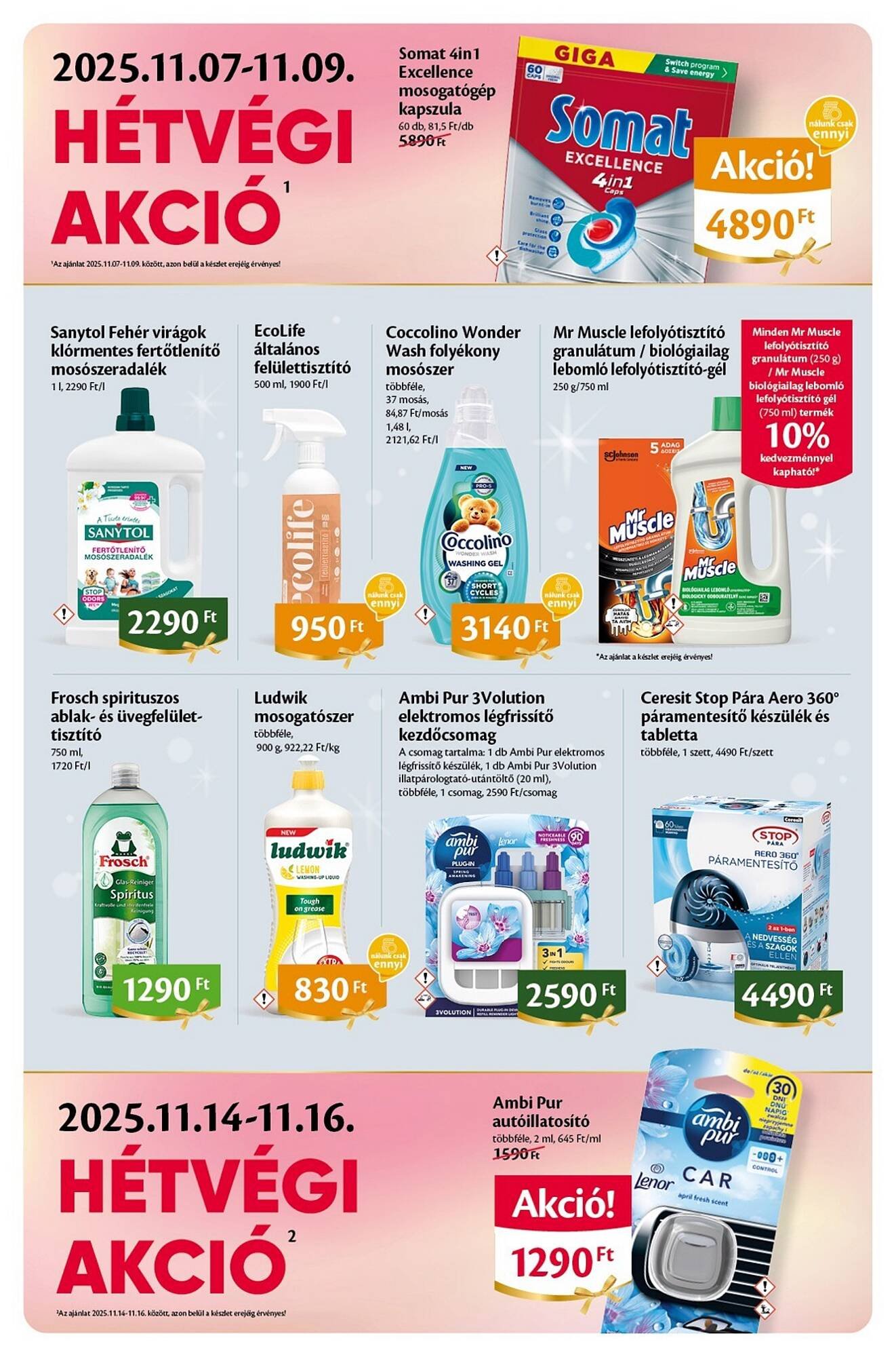 EcoFamily akciós újság (2025-11-05 - 2025-11-09)